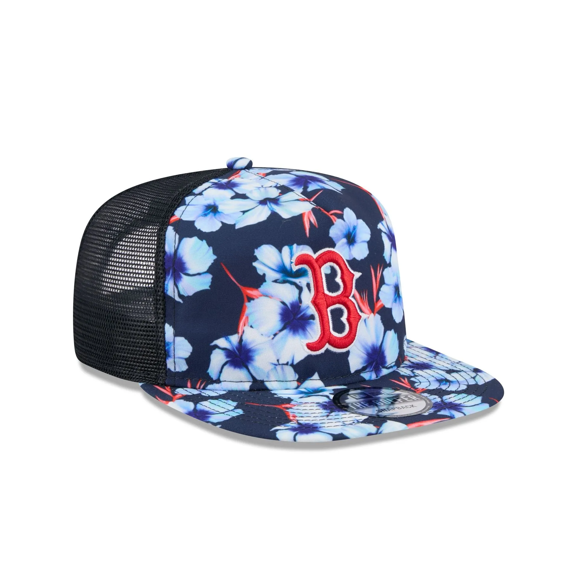 Boston Red Sox Pattern Golfer Trucker Hat sold by New Era product image thumbnail 3