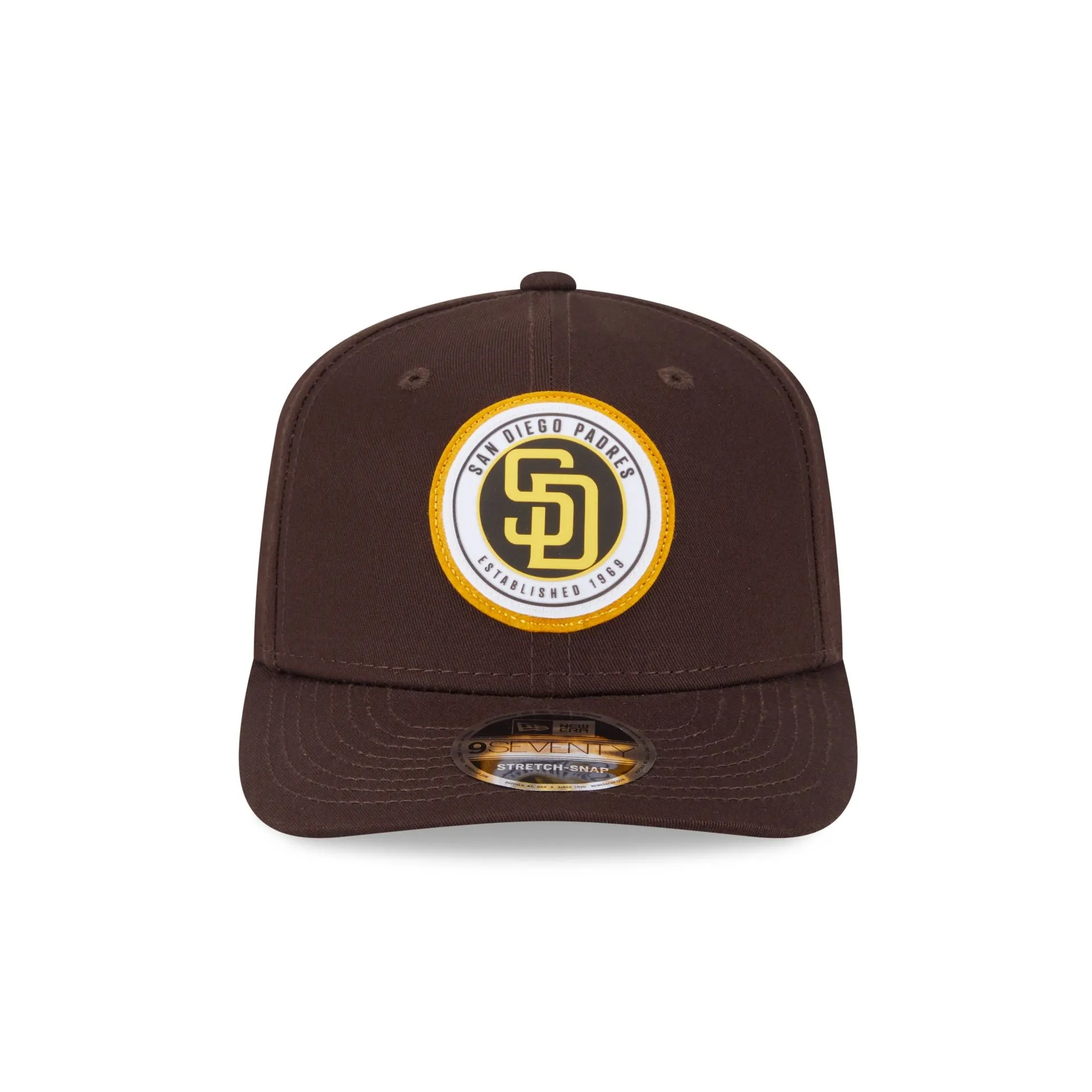 San Diego Padres Circle Patch 9SEVENTY Stretch-Snap Hat sold by New Era product image thumbnail 2