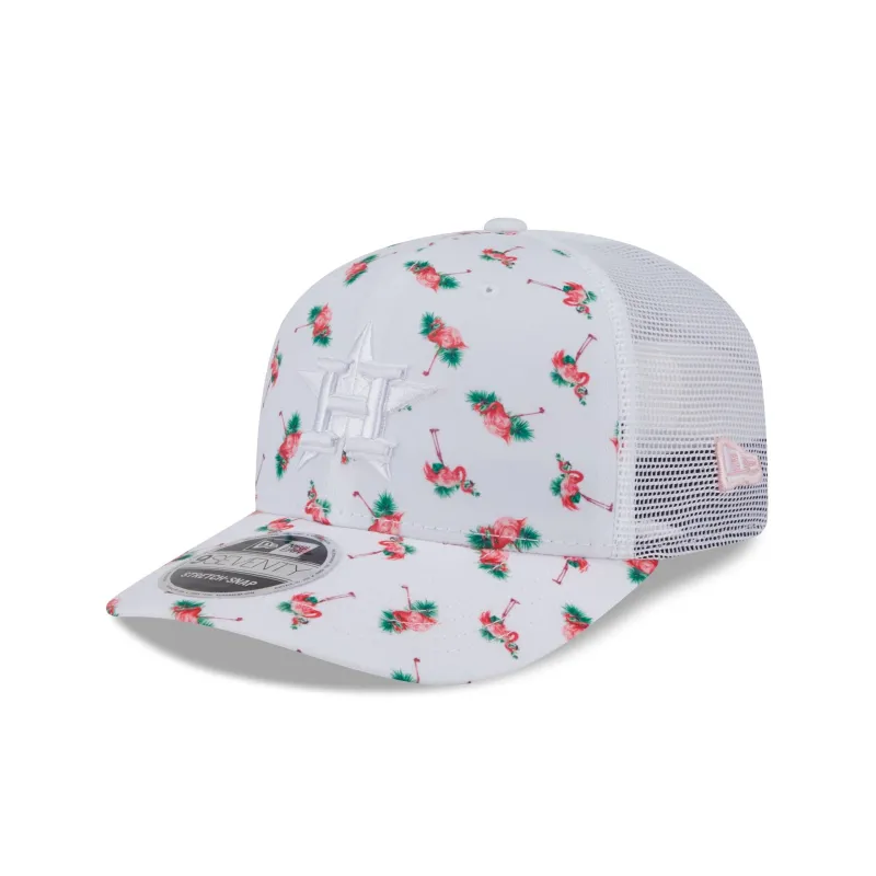 Houston Astros Pattern 9SEVENTY Trucker Hat sold by New Era