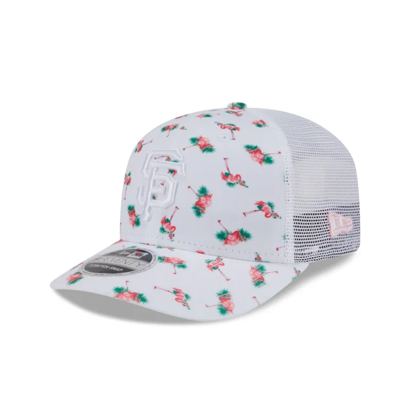 San Francisco Giants Pattern 9SEVENTY Trucker Hat sold by New Era