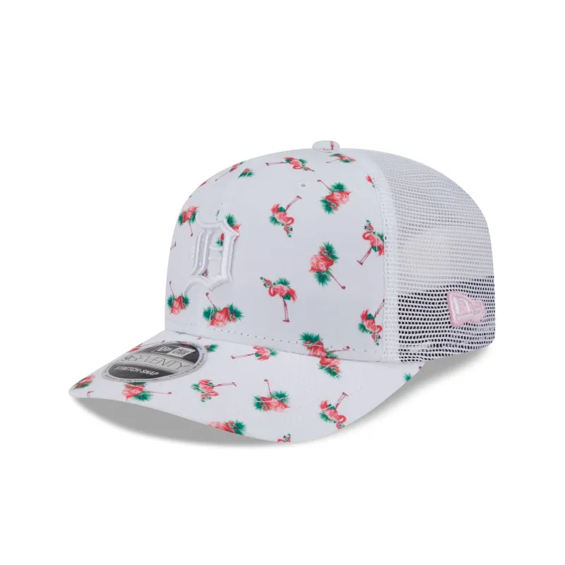 Detroit Tigers Pattern 9SEVENTY Trucker Hat sold by New Era