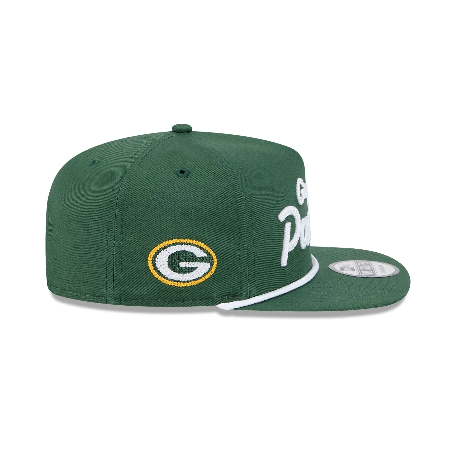 Green Bay Packers Team Text Golfer Hat sold by New Era product image thumbnail 4