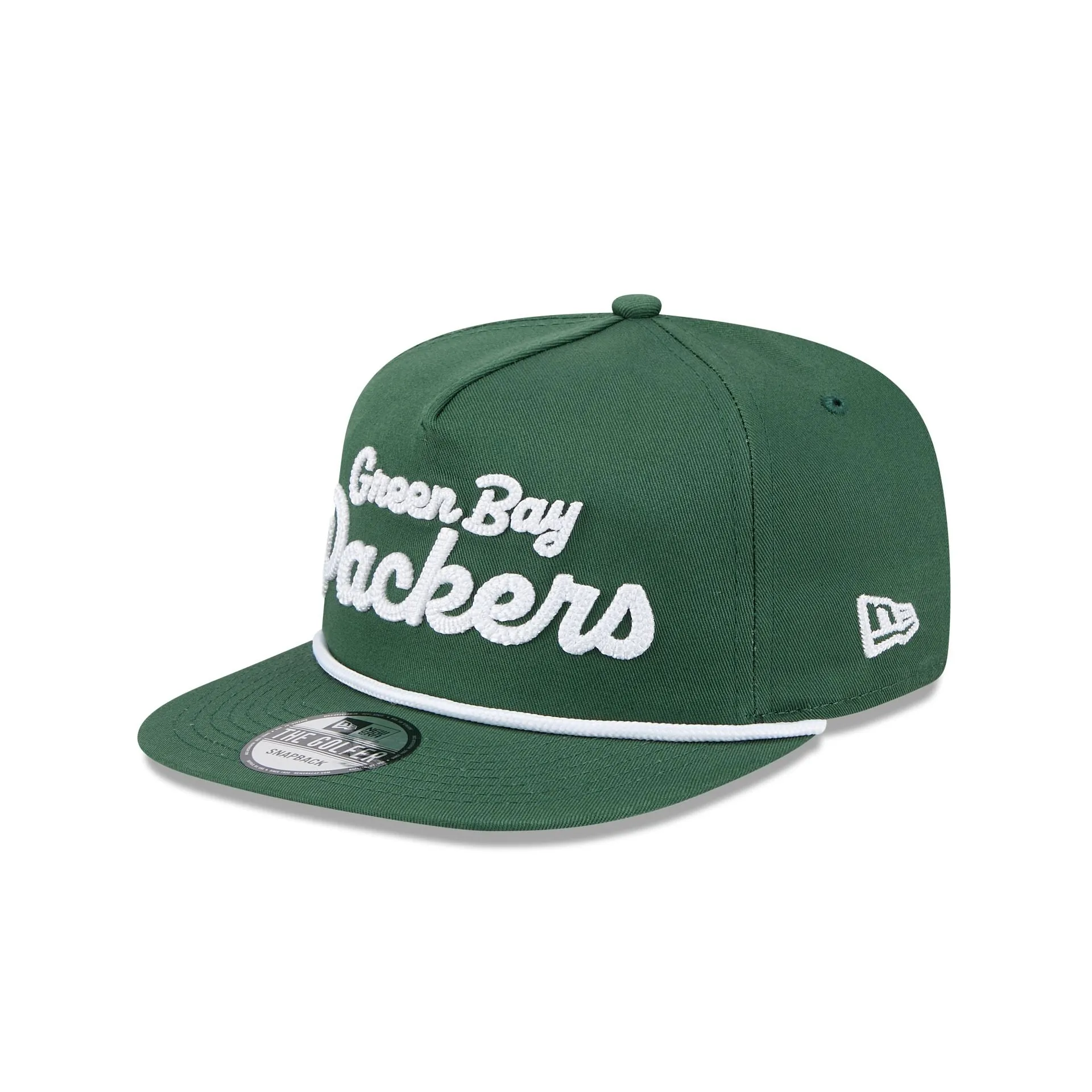 Green Bay Packers Team Text Golfer Hat sold by New Era product image thumbnail 3