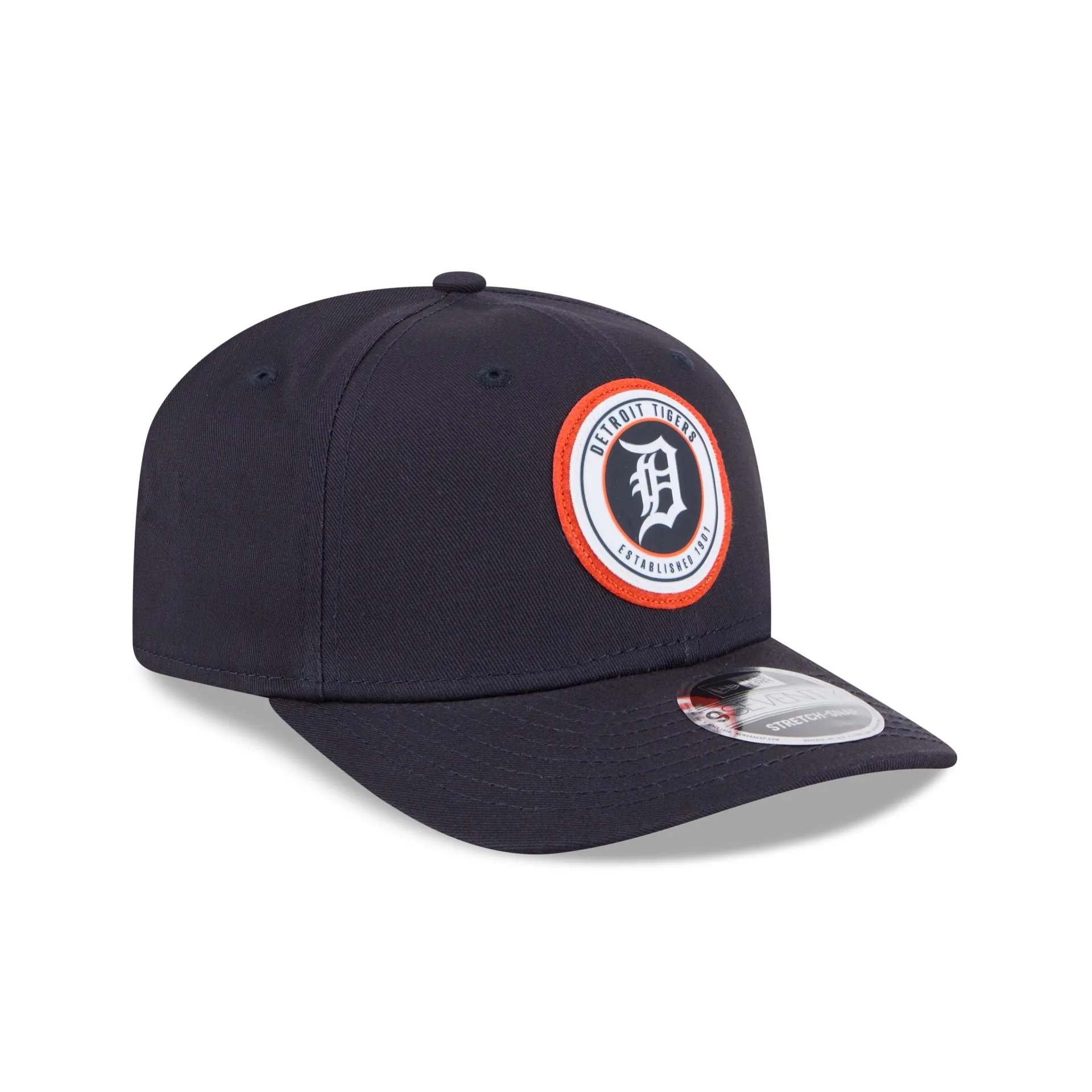 Detroit Tigers Circle Patch 9SEVENTY Stretch-Snap Hat sold by New Era product image thumbnail 3