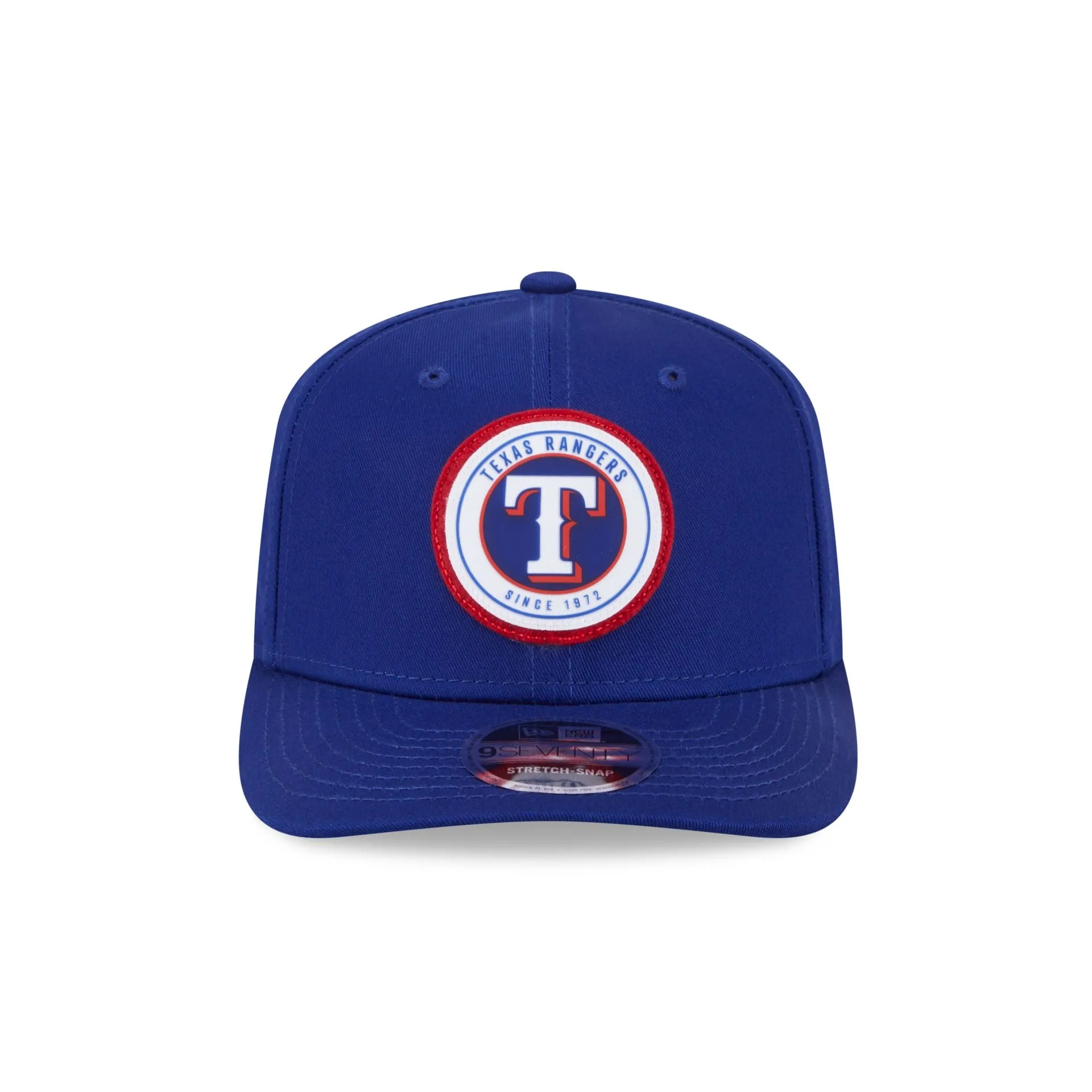 Texas Rangers Circle Patch 9SEVENTY Stretch-Snap Hat sold by New Era product image thumbnail 2