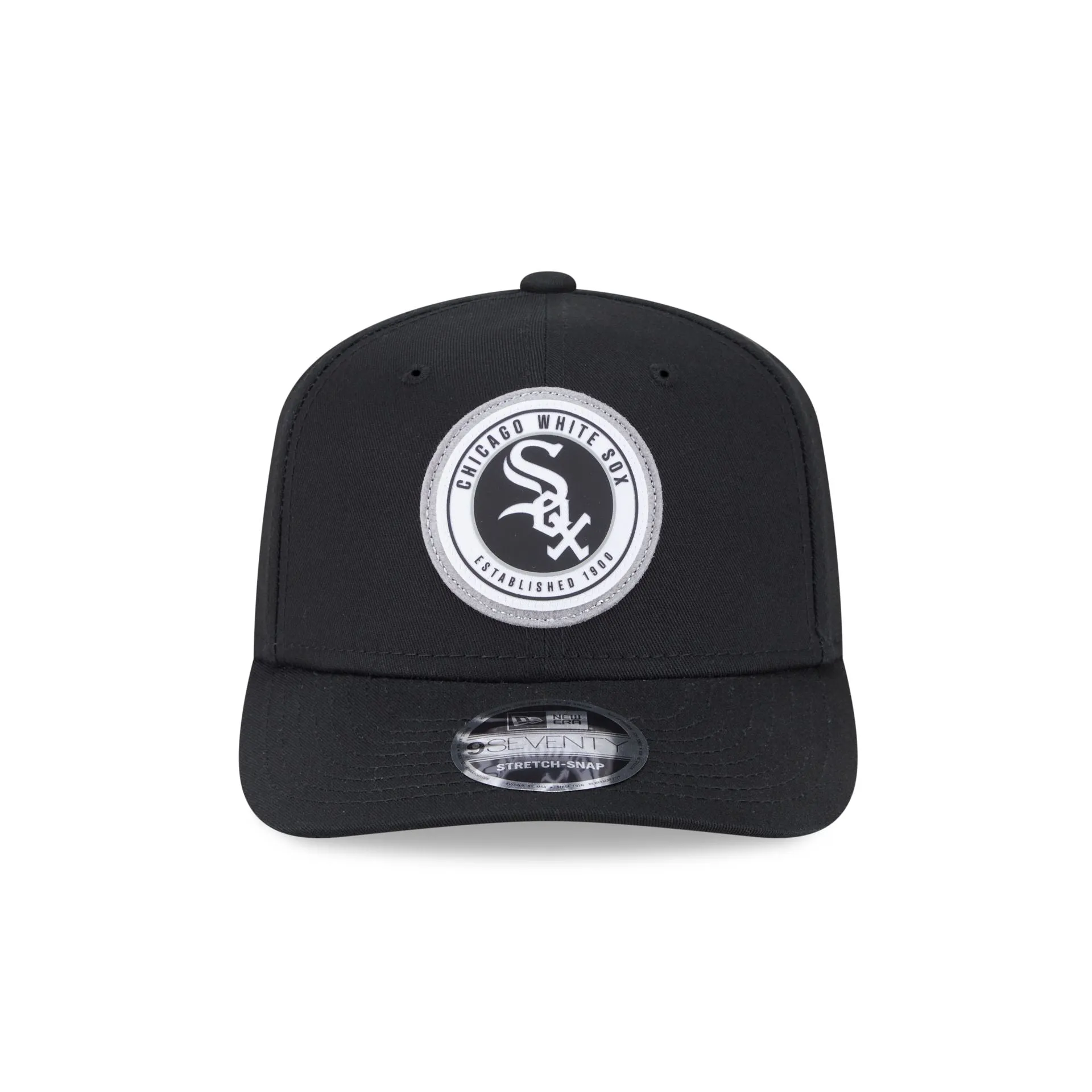 Chicago White Sox Circle Patch 9SEVENTY Stretch-Snap Hat sold by New Era product image thumbnail 2