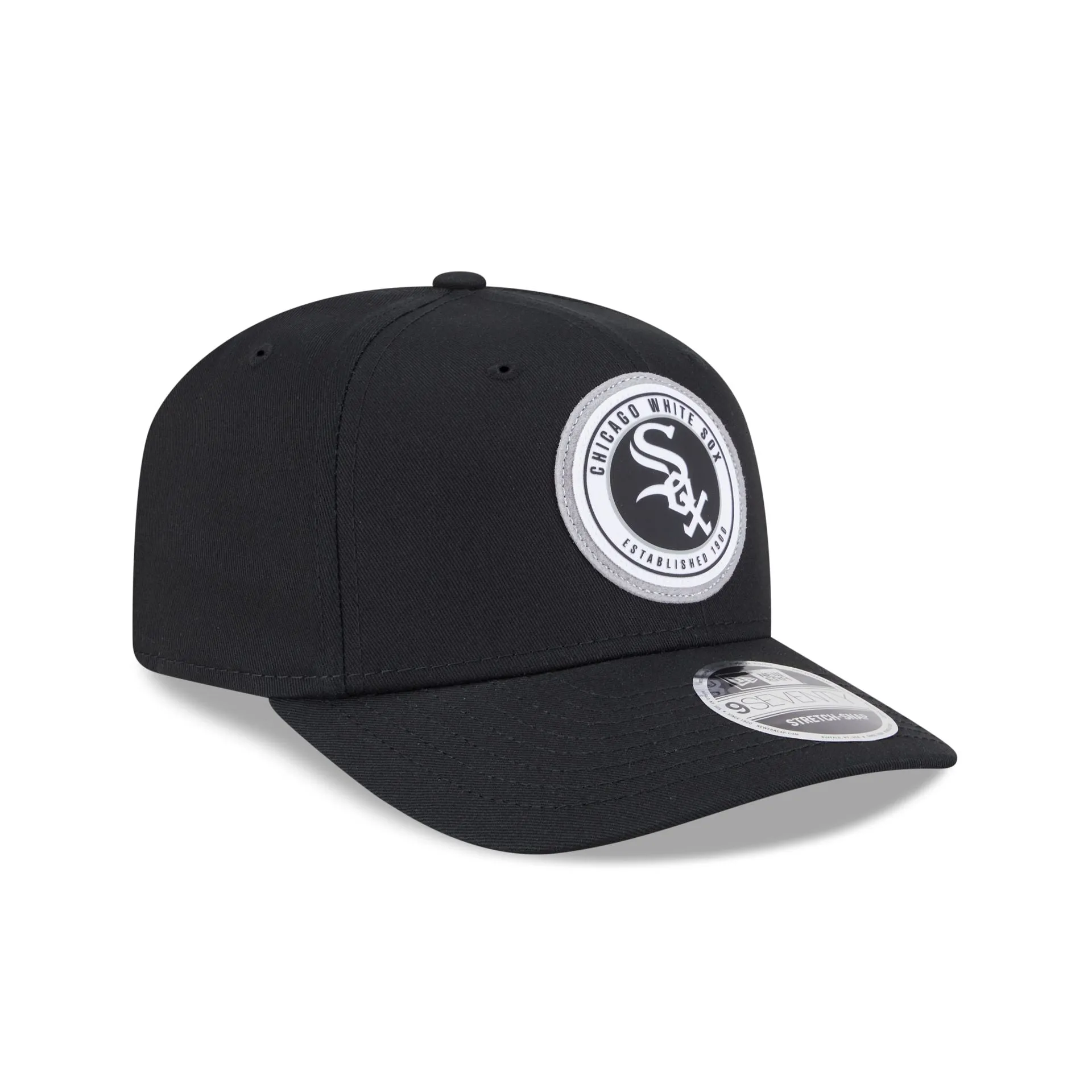 Chicago White Sox Circle Patch 9SEVENTY Stretch-Snap Hat sold by New Era product image thumbnail 3