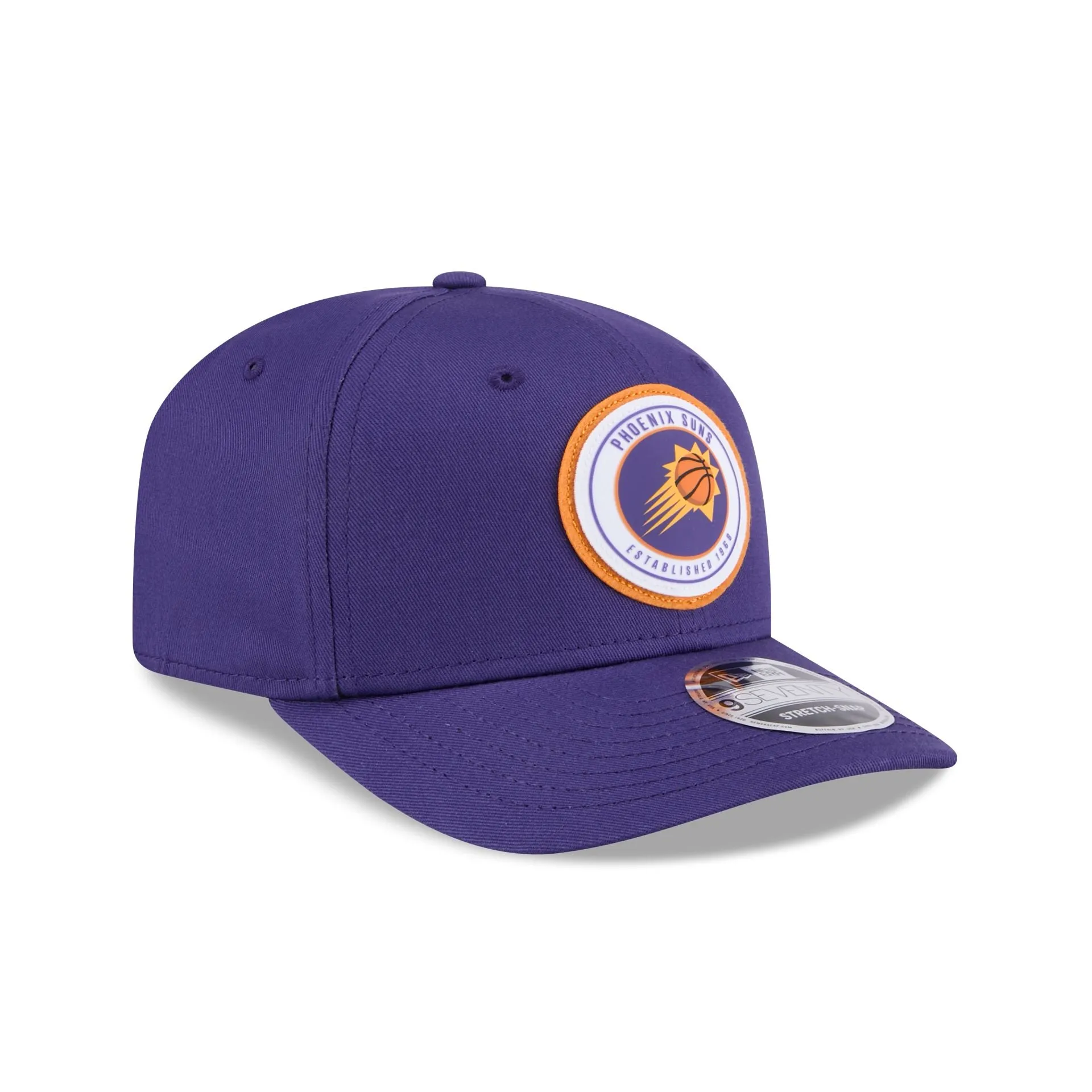 Phoenix Suns Circle Patch 9SEVENTY Stretch-Snap Hat sold by New Era product image thumbnail 3
