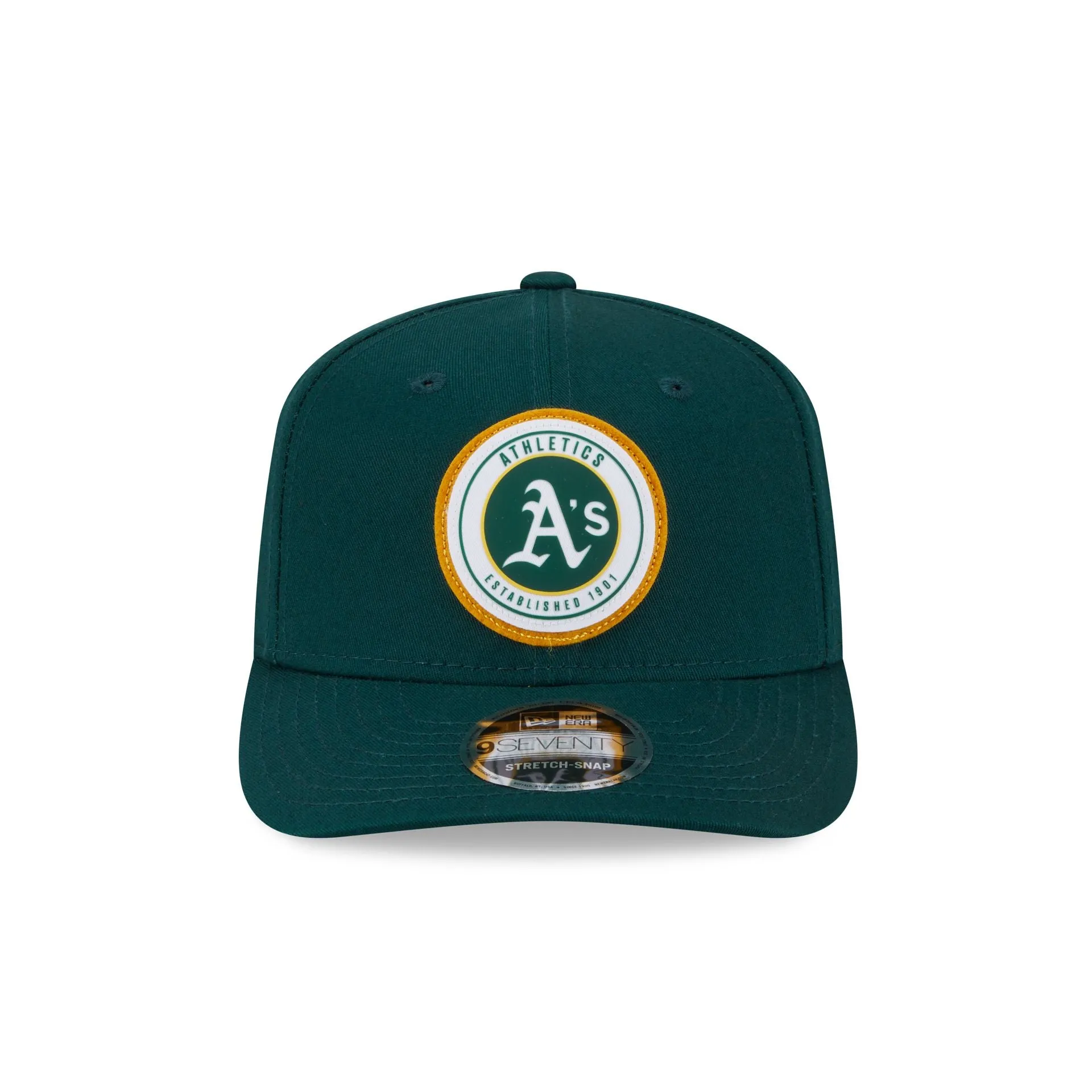 Athletics Circle Patch 9SEVENTY Stretch-Snap Hat sold by New Era product image thumbnail 2