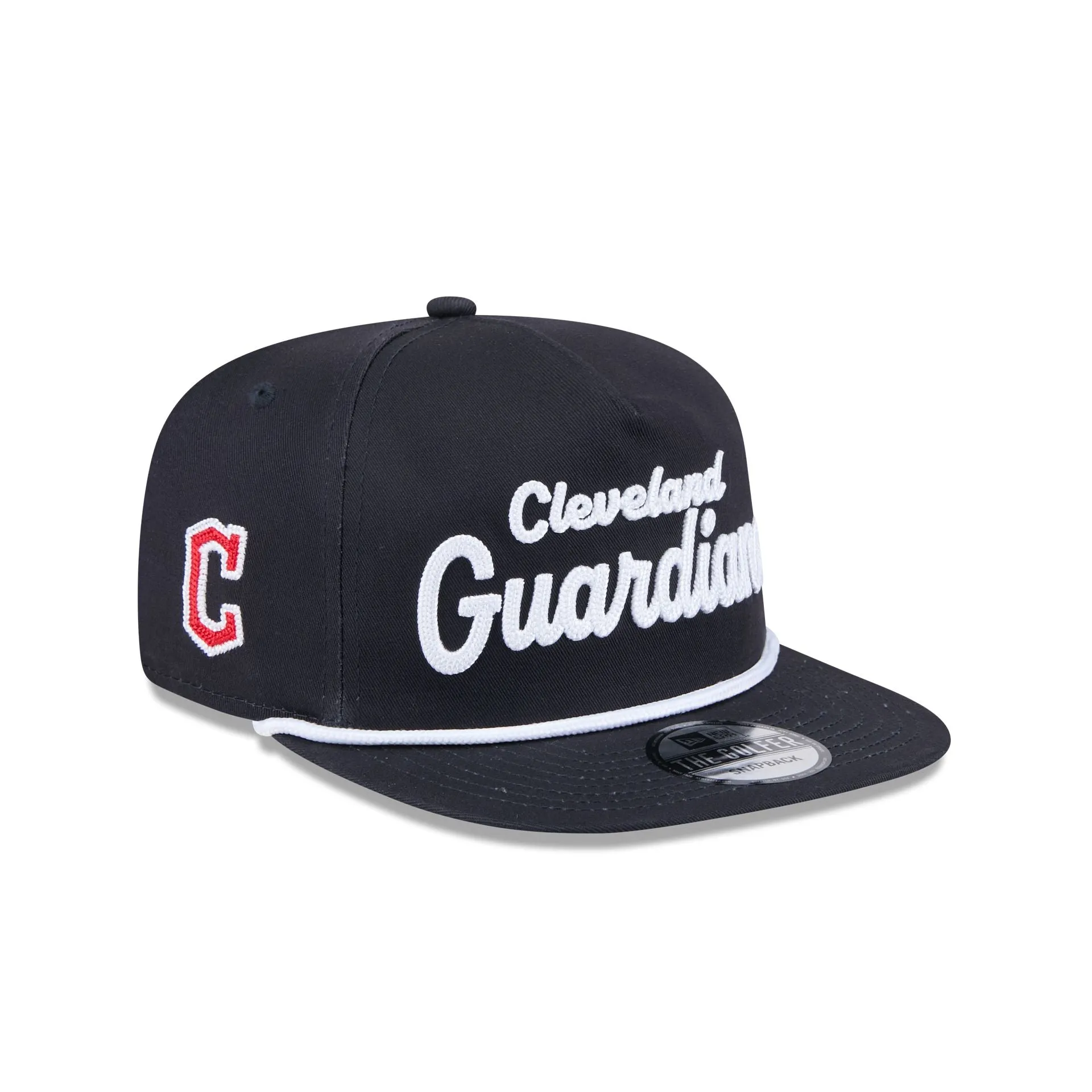 Cleveland Guardians Team Text Golfer Hat sold by New Era