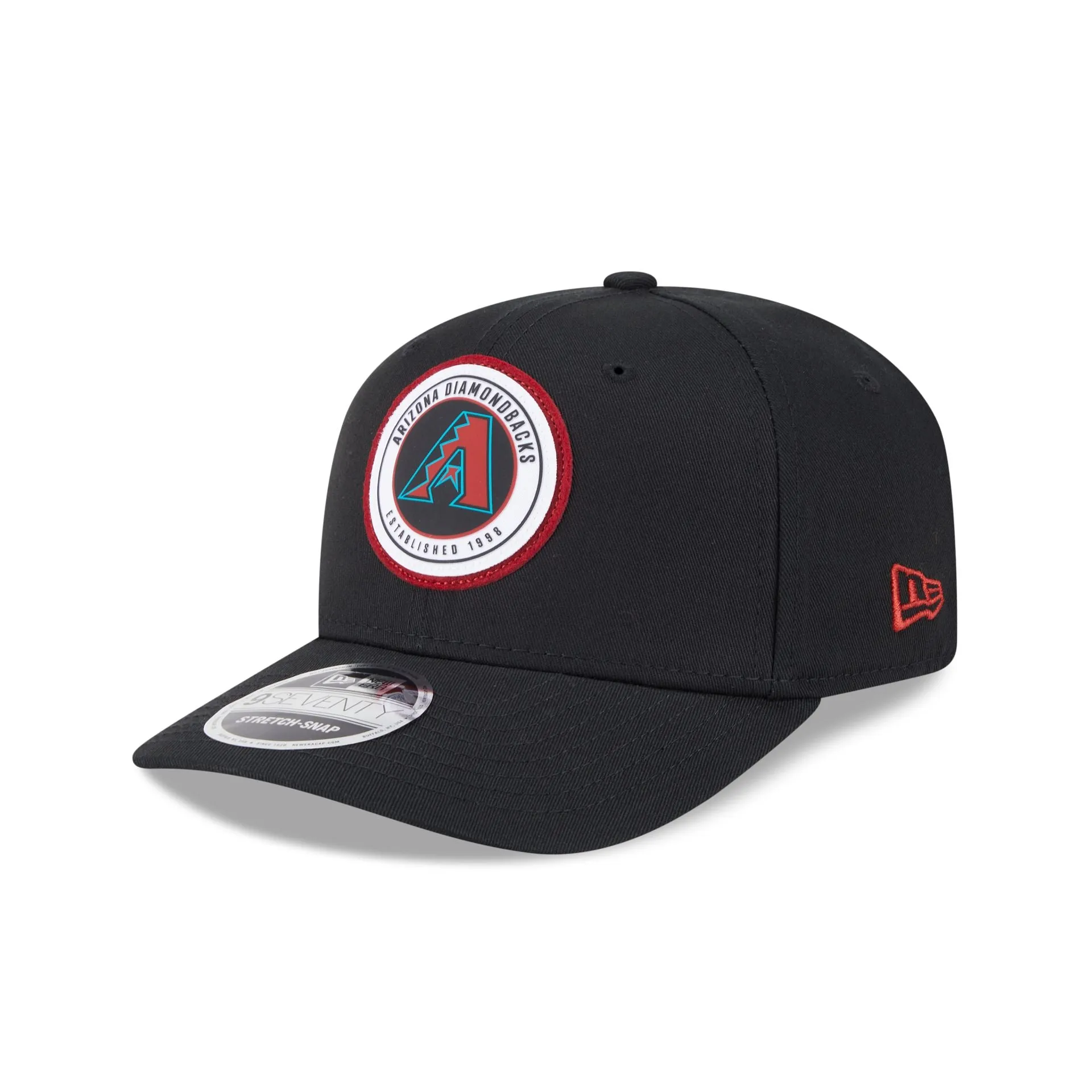 Arizona Diamondbacks Circle Patch 9SEVENTY Stretch-Snap Hat sold by New Era