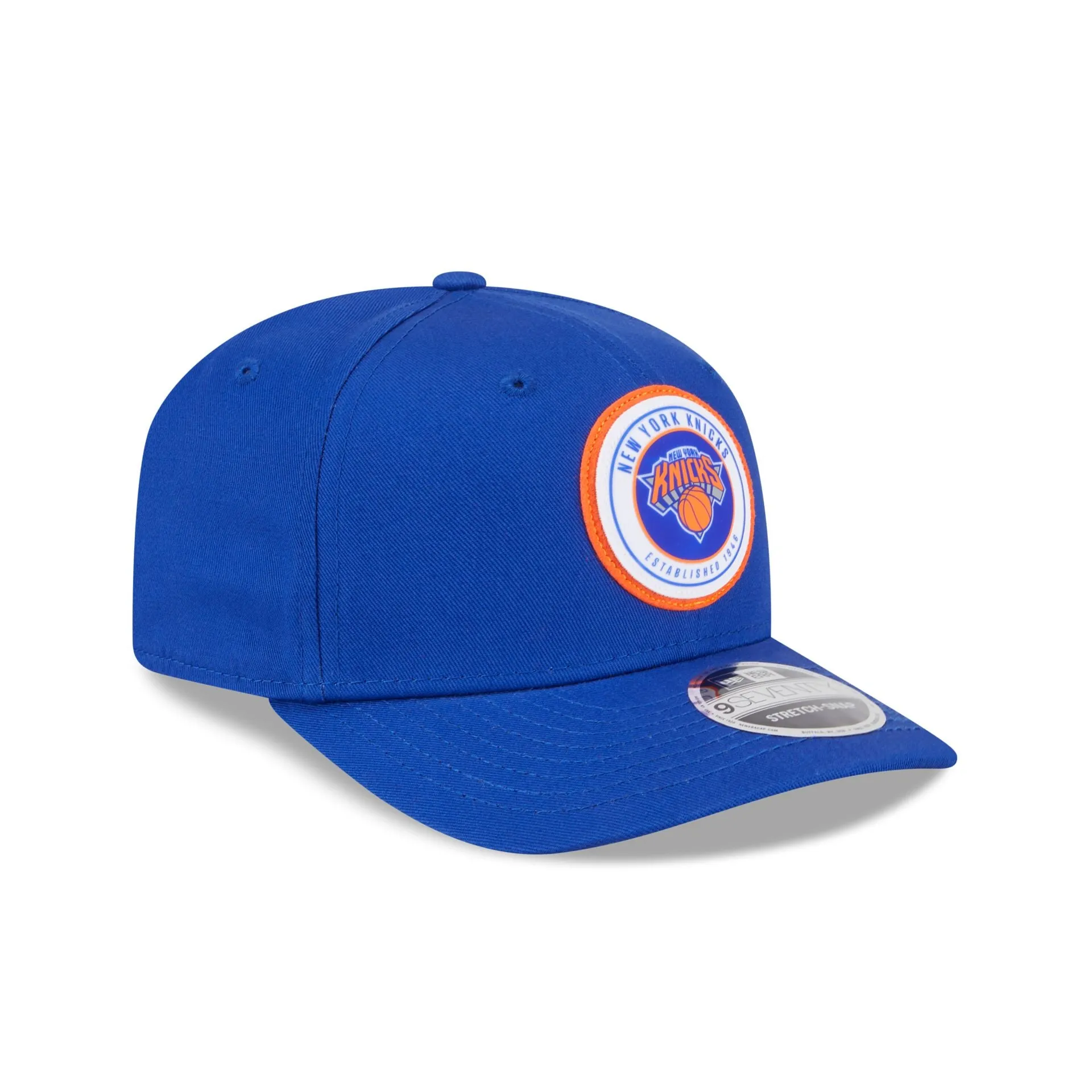 New York Knicks Circle Patch 9SEVENTY Stretch-Snap Hat sold by New Era product image thumbnail 3