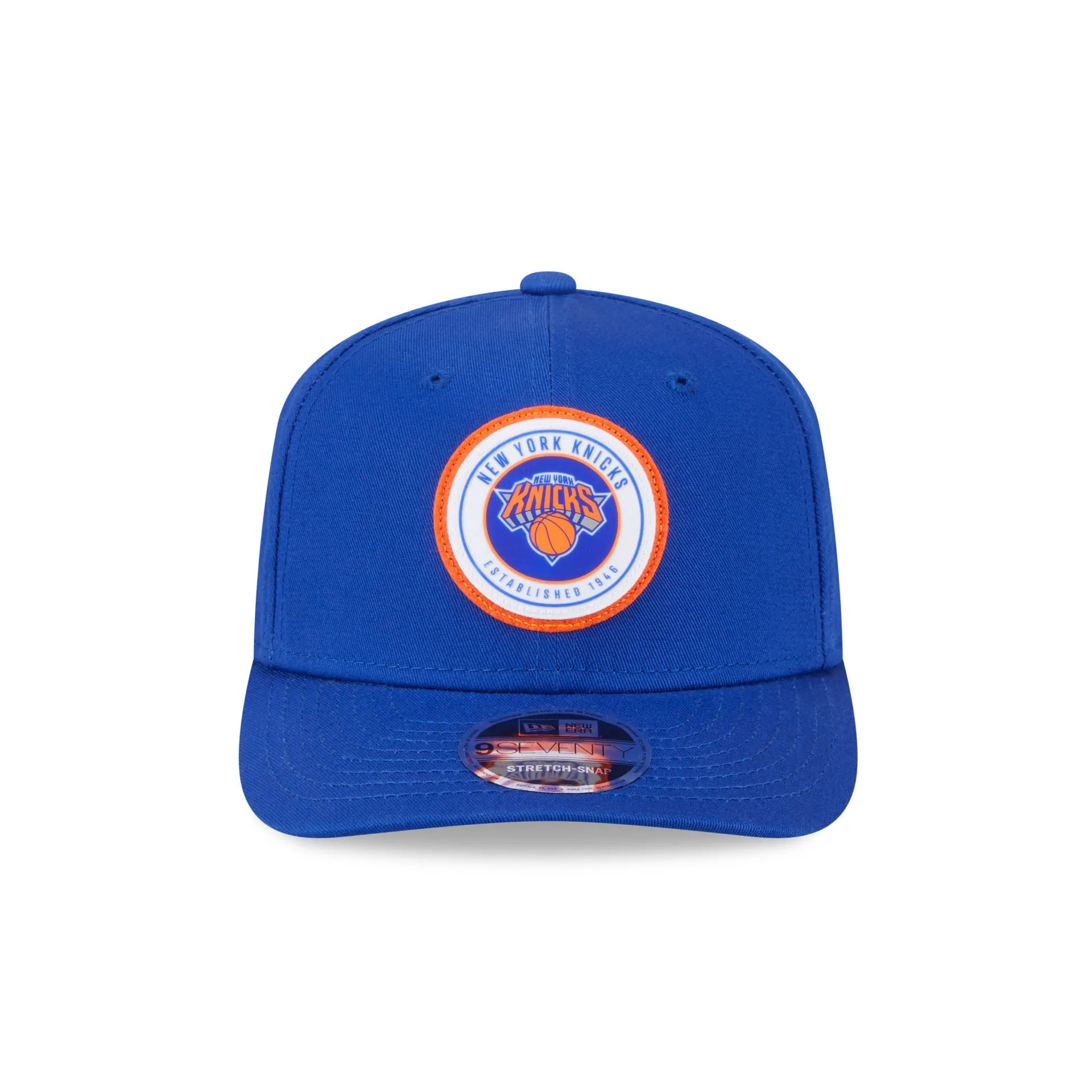 New York Knicks Circle Patch 9SEVENTY Stretch-Snap Hat sold by New Era product image thumbnail 2