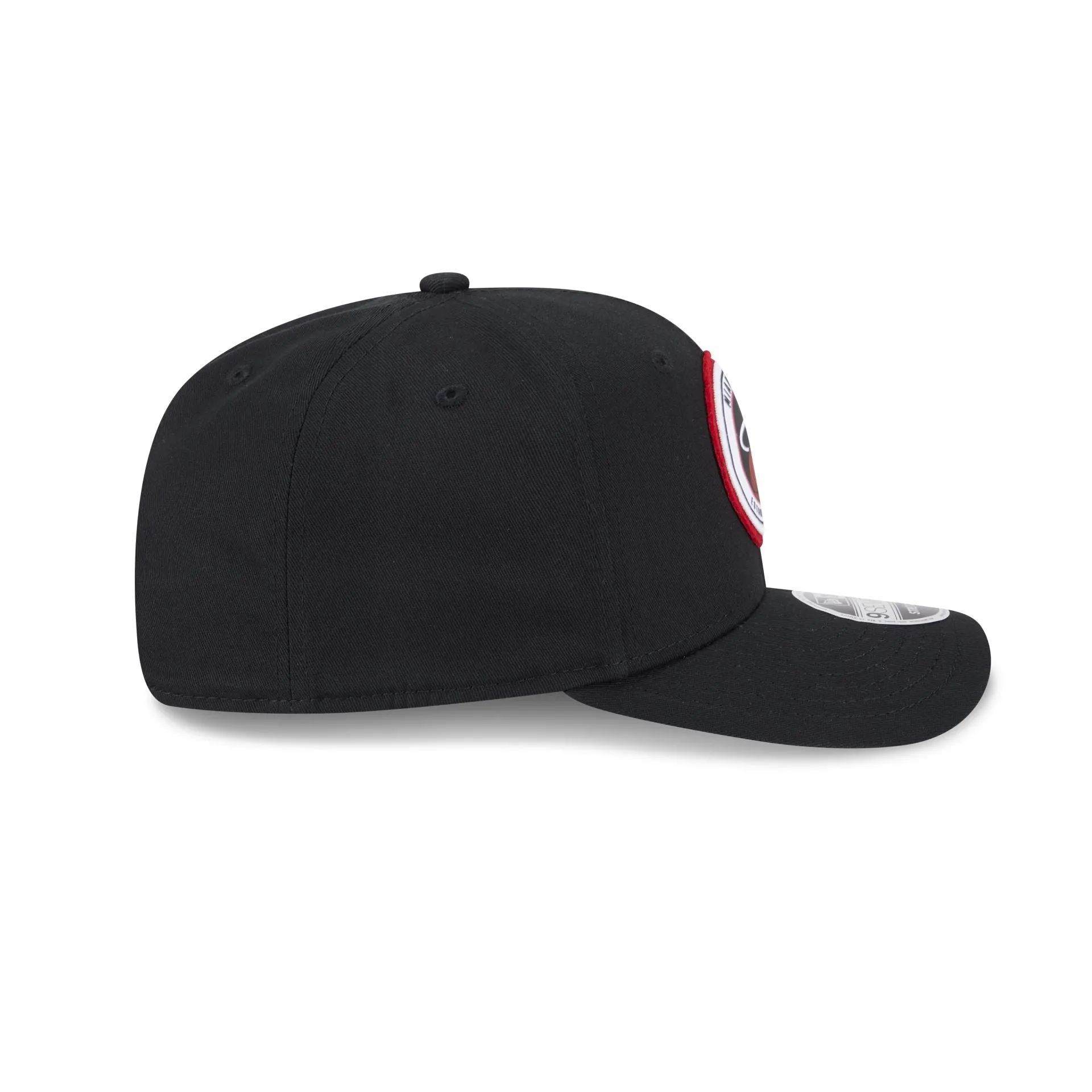 Miami Heat Circle Patch 9SEVENTY Stretch-Snap Hat sold by New Era product image thumbnail 5