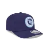 Tampa Bay Rays Circle Patch 9SEVENTY Stretch-Snap Hat sold by New Era