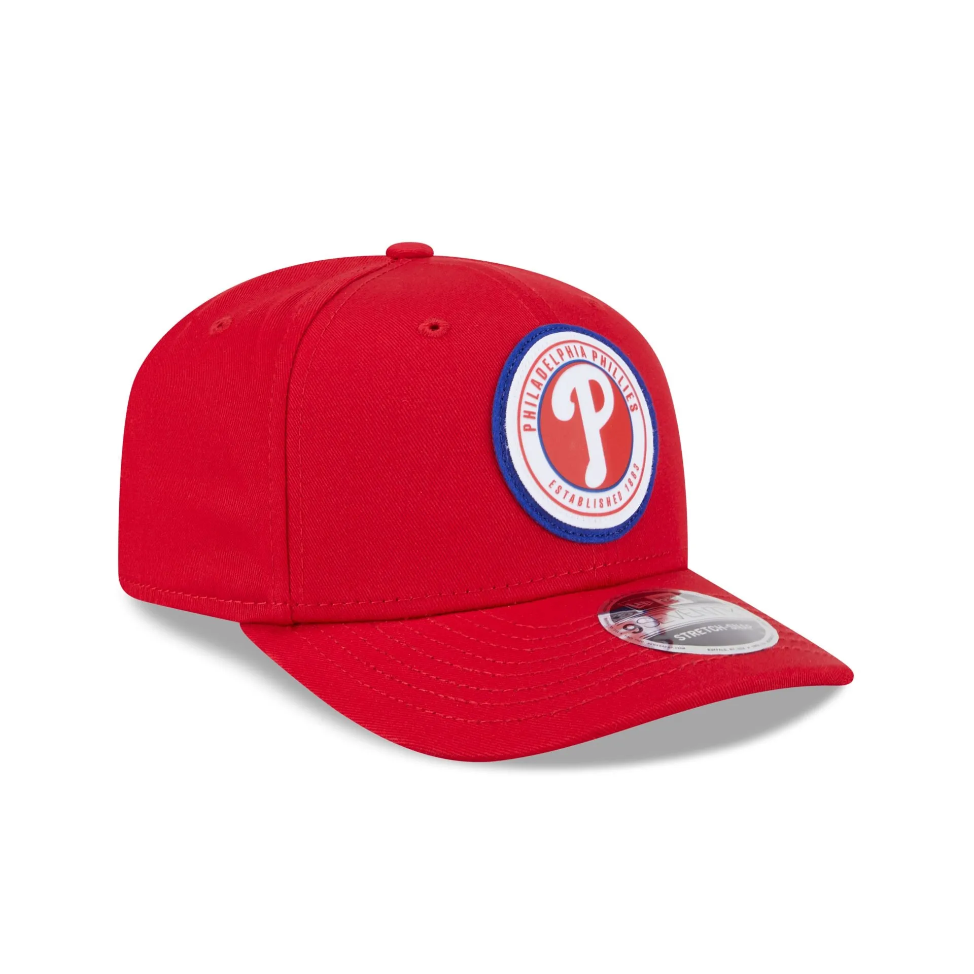 Philadelphia Phillies Circle Patch 9SEVENTY Stretch-Snap Hat sold by New Era product image thumbnail 3