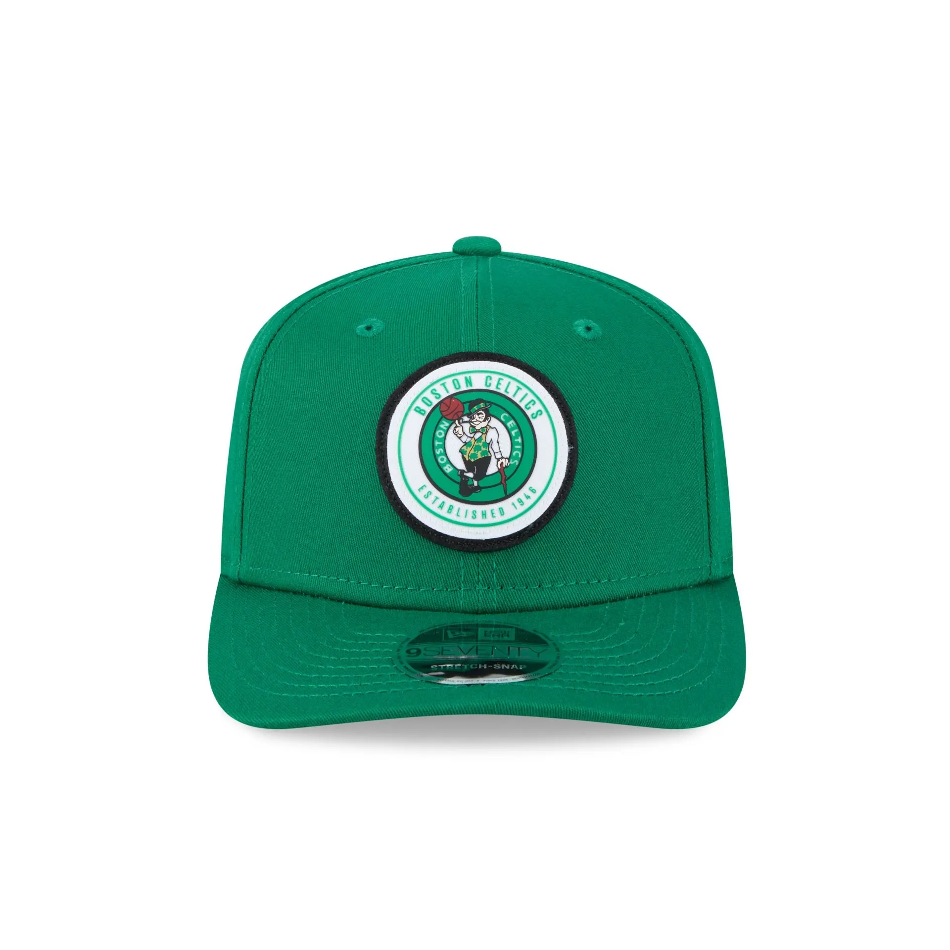 Boston Celtics Circle Patch 9SEVENTY Stretch-Snap Hat sold by New Era product image thumbnail 2