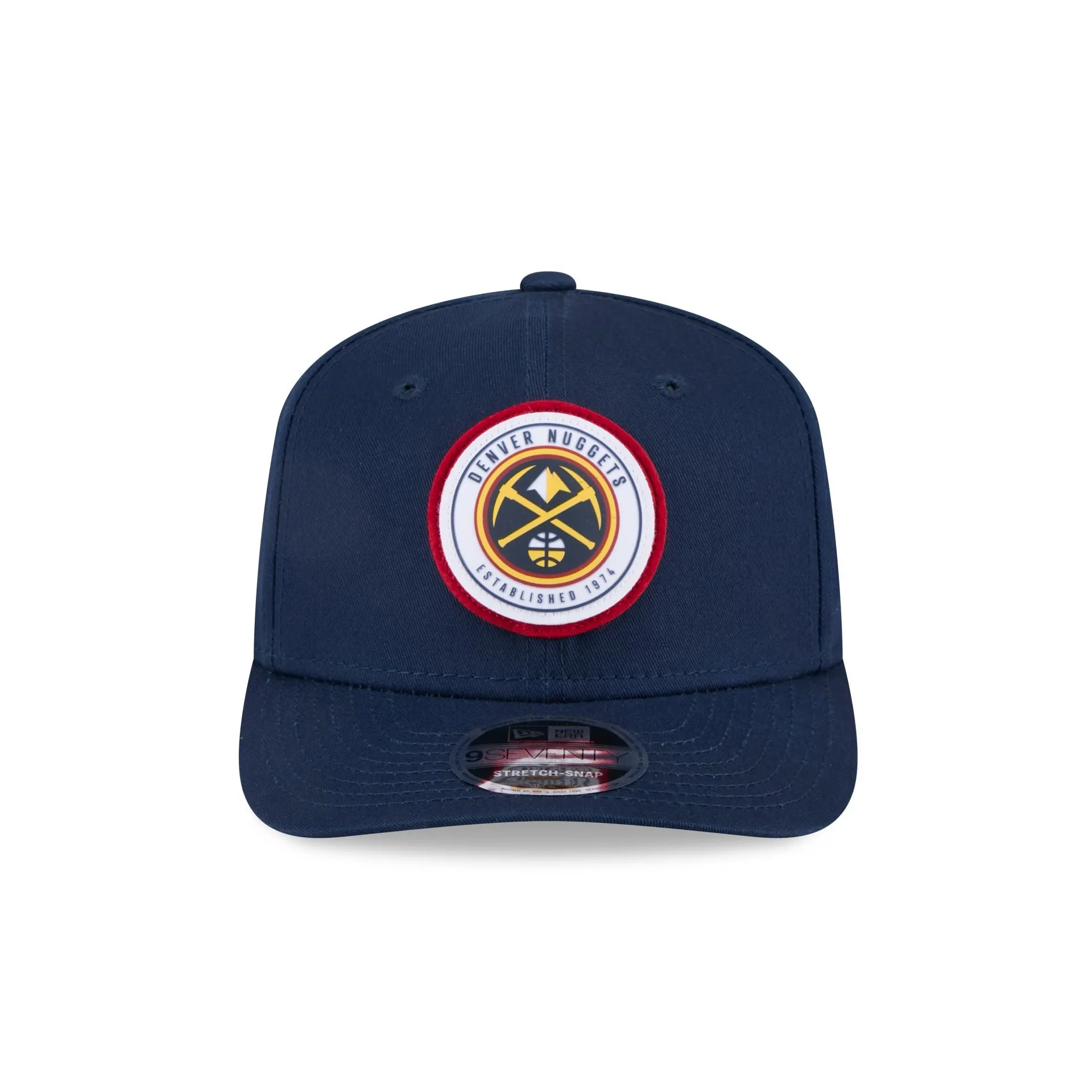 Denver Nuggets Circle Patch 9SEVENTY Stretch-Snap Hat sold by New Era product image thumbnail 2