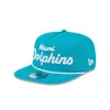 Miami Dolphins Team Text Golfer Hat sold by New Era
