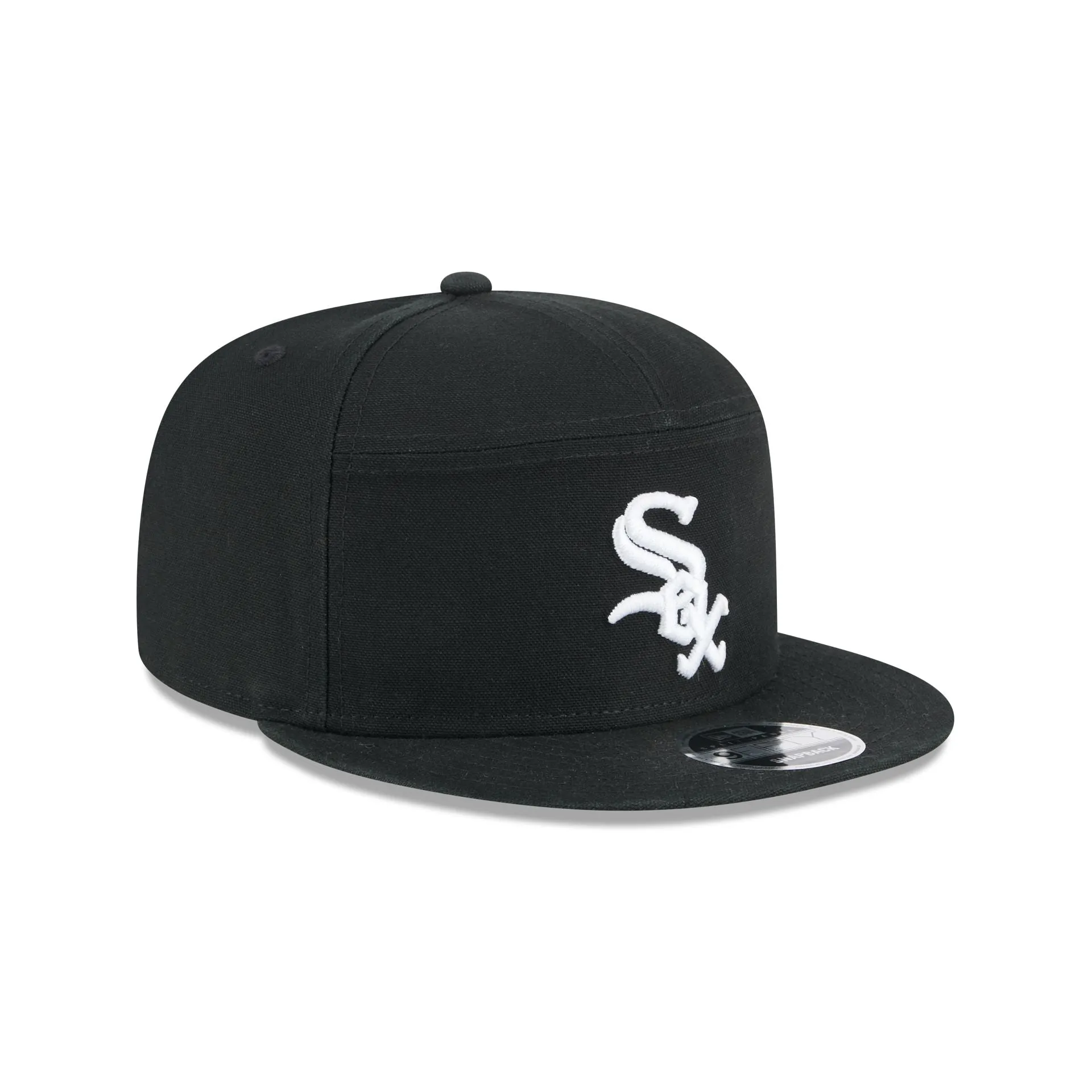 Chicago White Sox Cotton Canvas Split Panel 9FIFTY Trucker Hat sold by New Era product image thumbnail 3