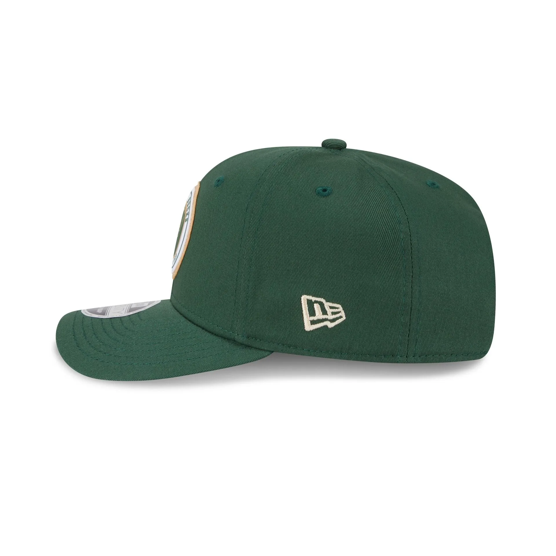 Milwaukee Bucks Circle Patch 9SEVENTY Stretch-Snap Hat sold by New Era product image thumbnail 4