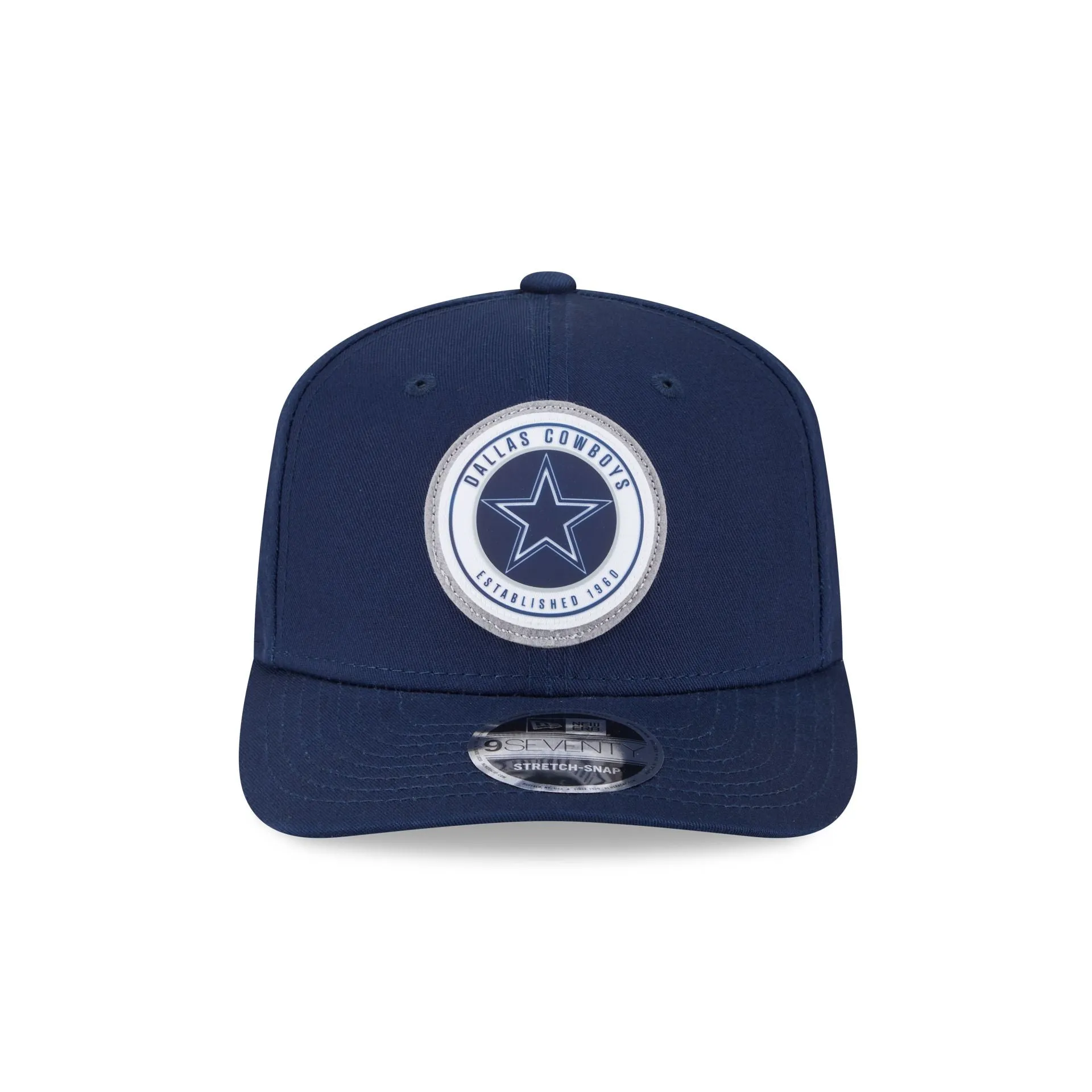 Dallas Cowboys Circle Patch 9SEVENTY Stretch-Snap Hat sold by New Era product image thumbnail 2