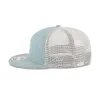 Clemson Tigers Denim Split Panel 9FIFTY Trucker Hat sold by New Era