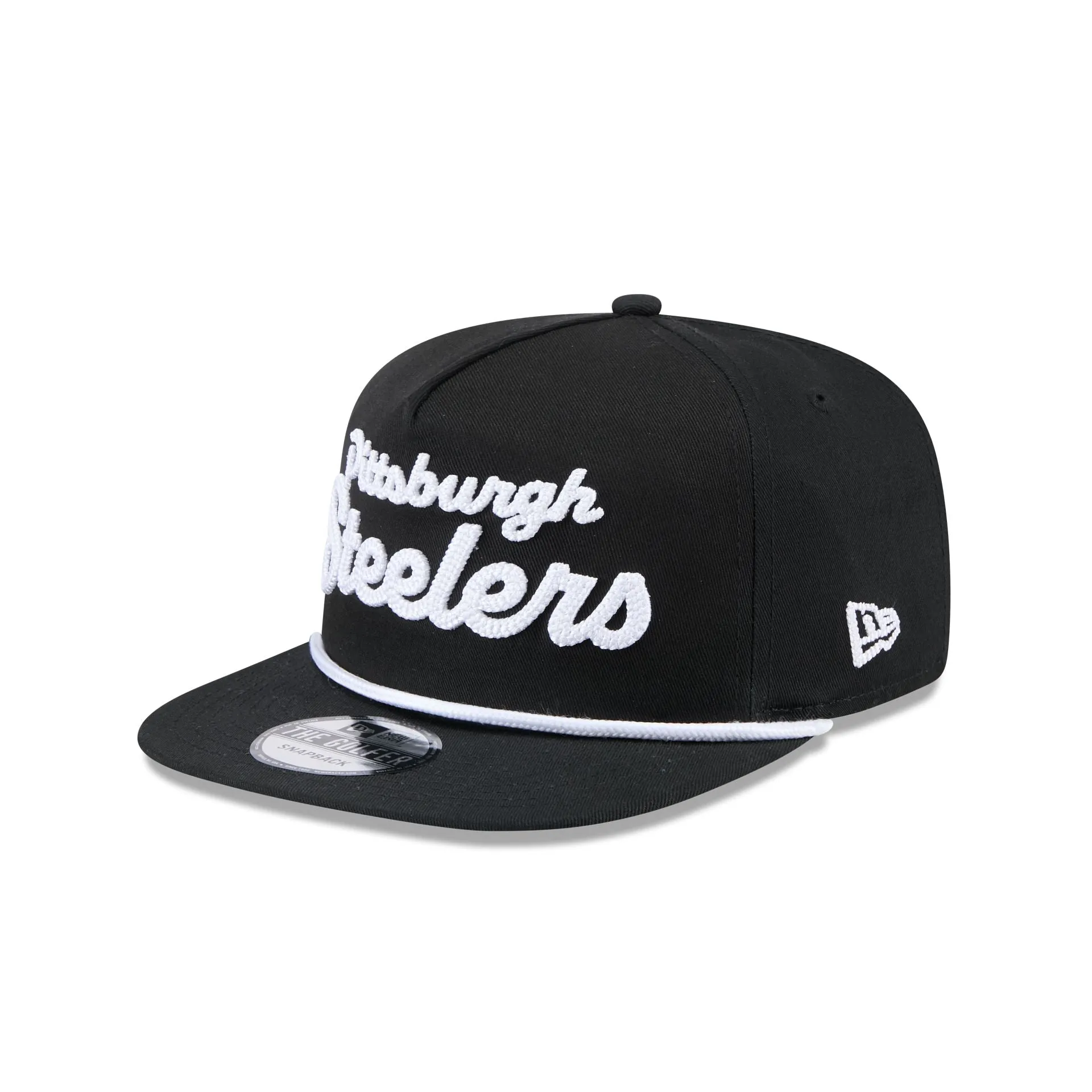 Pittsburgh Steelers Team Text Golfer Hat sold by New Era product image thumbnail 3