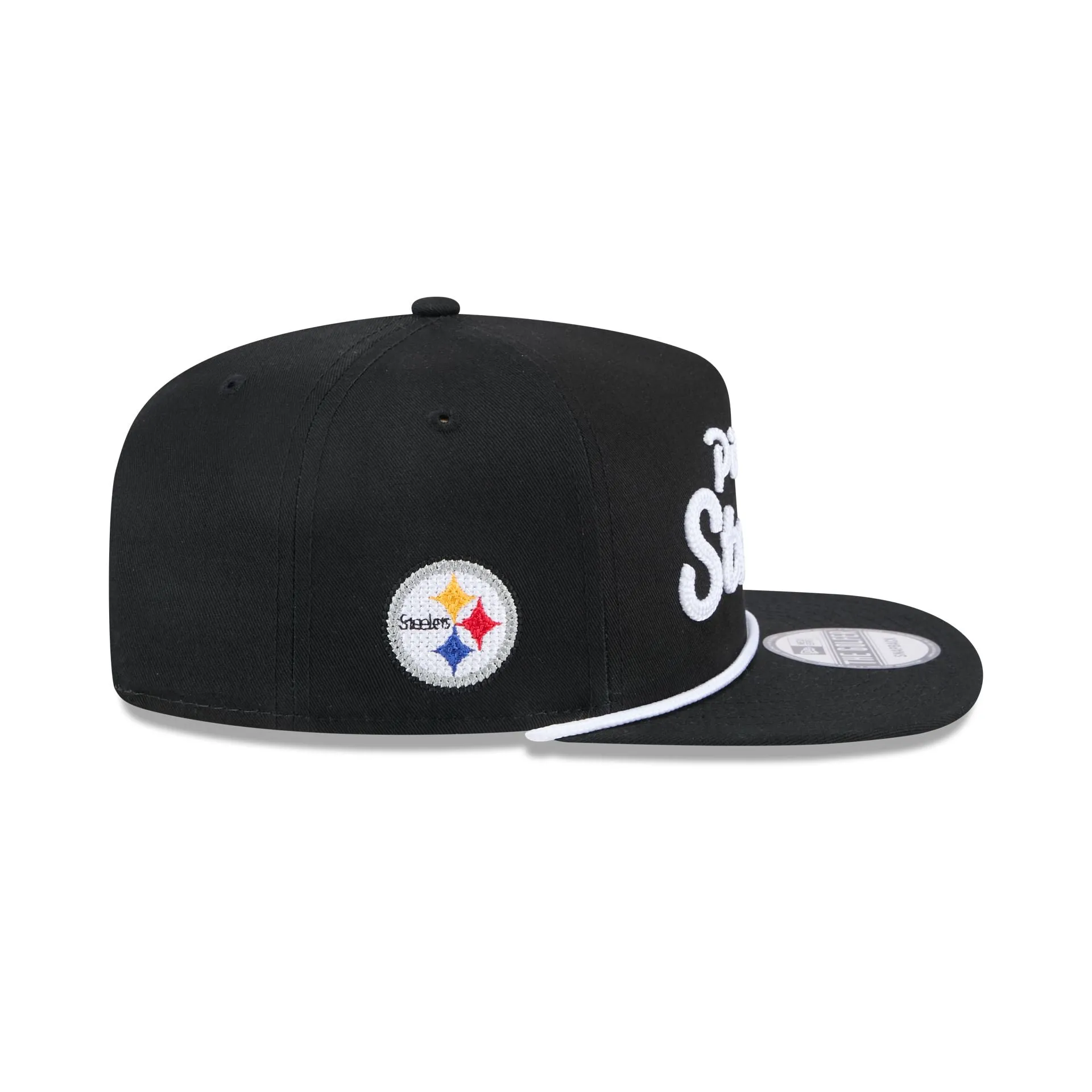 Pittsburgh Steelers Team Text Golfer Hat sold by New Era product image thumbnail 4