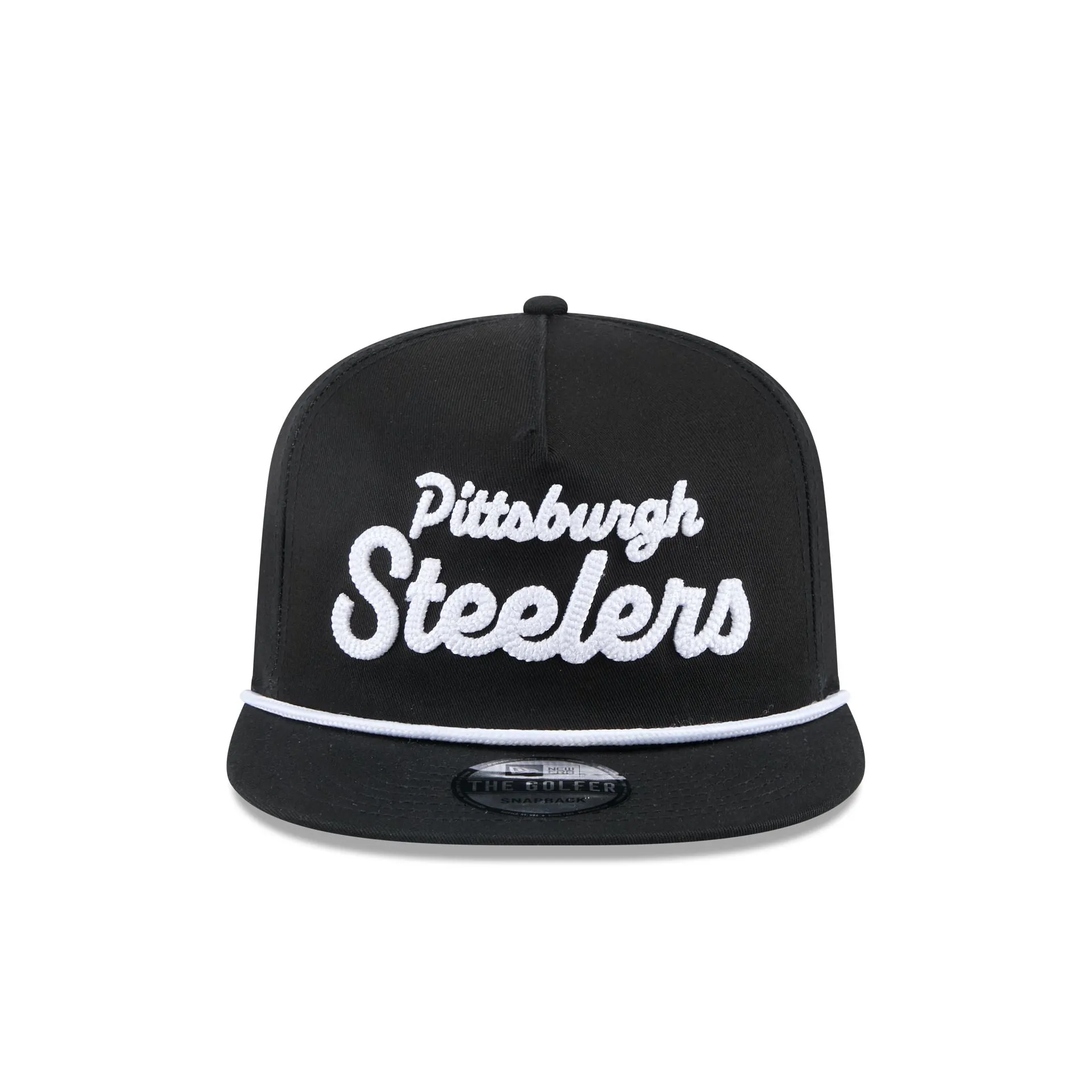 Pittsburgh Steelers Team Text Golfer Hat sold by New Era product image thumbnail 2