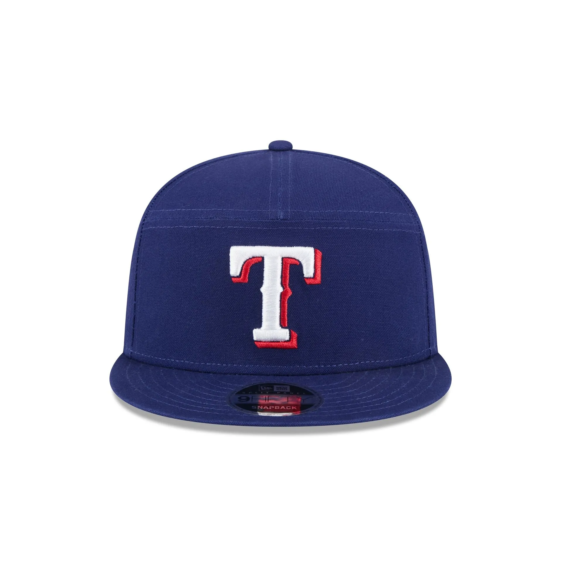 Texas Rangers Cotton Canvas Split Panel 9FIFTY Trucker Hat sold by New Era product image thumbnail 2