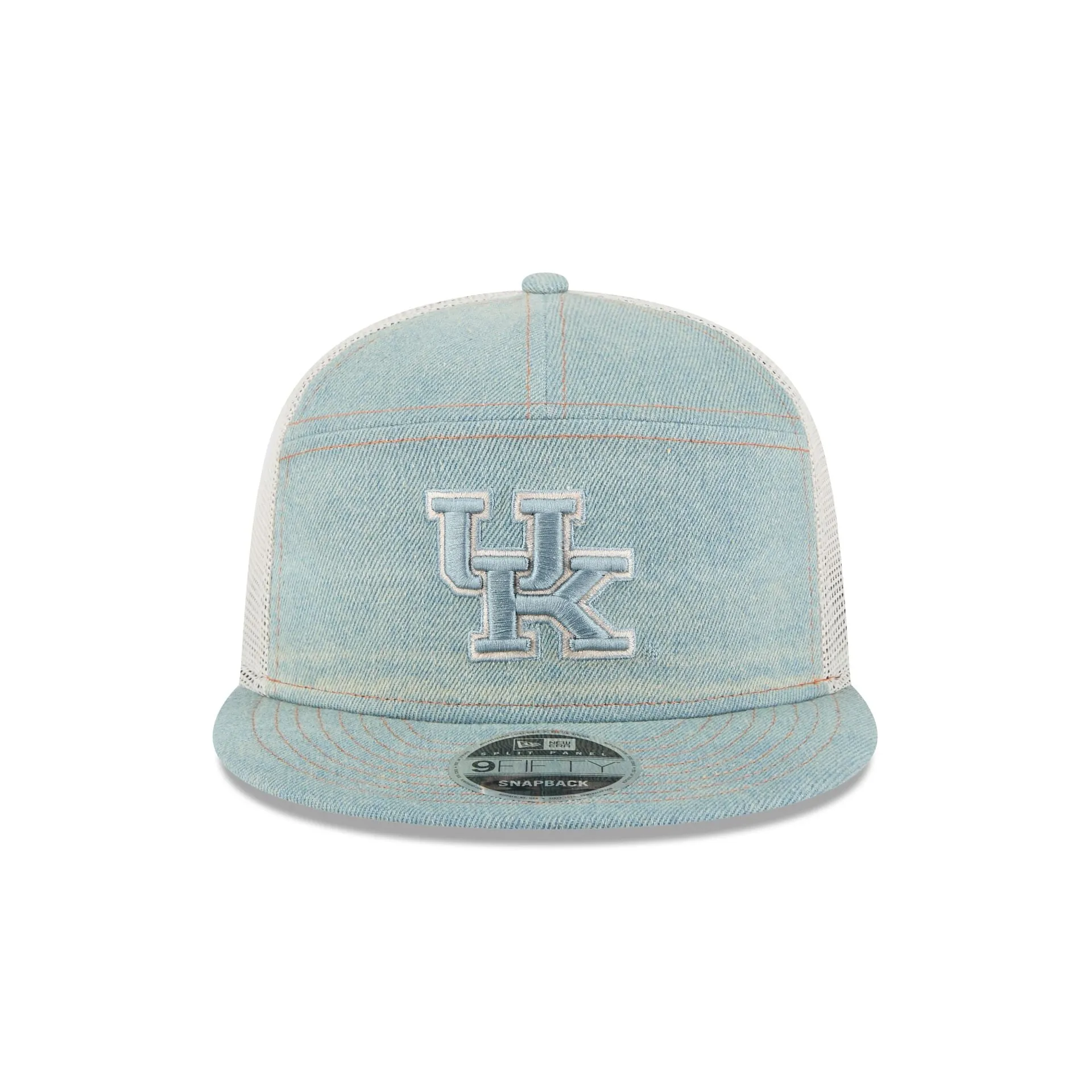 Kentucky Wildcats Denim Split Panel 9FIFTY Trucker Hat sold by New Era product image thumbnail 2
