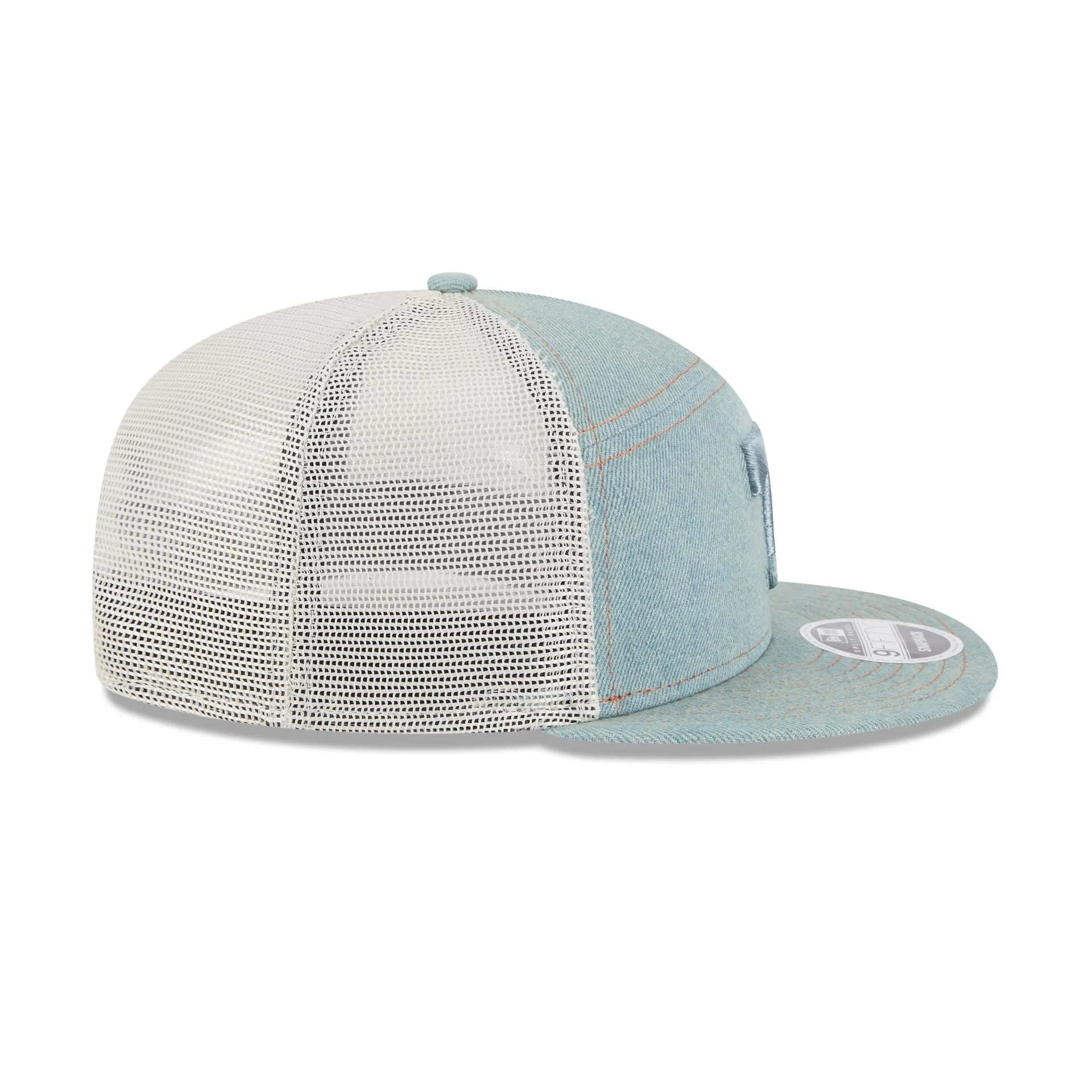 Tennessee Volunteers Denim Split Panel 9FIFTY Trucker Hat sold by New Era product image thumbnail 5