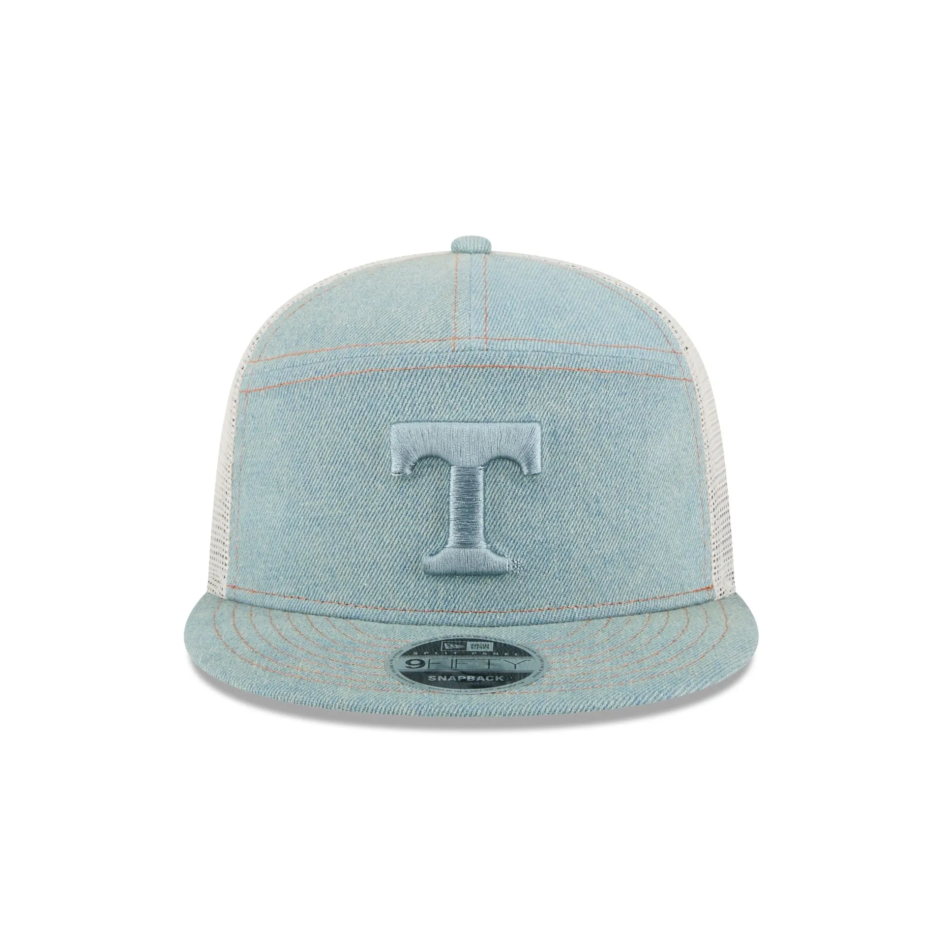 Tennessee Volunteers Denim Split Panel 9FIFTY Trucker Hat sold by New Era product image thumbnail 2