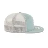 Kansas Jayhawks Denim Split Panel 9FIFTY Trucker Hat sold by New Era