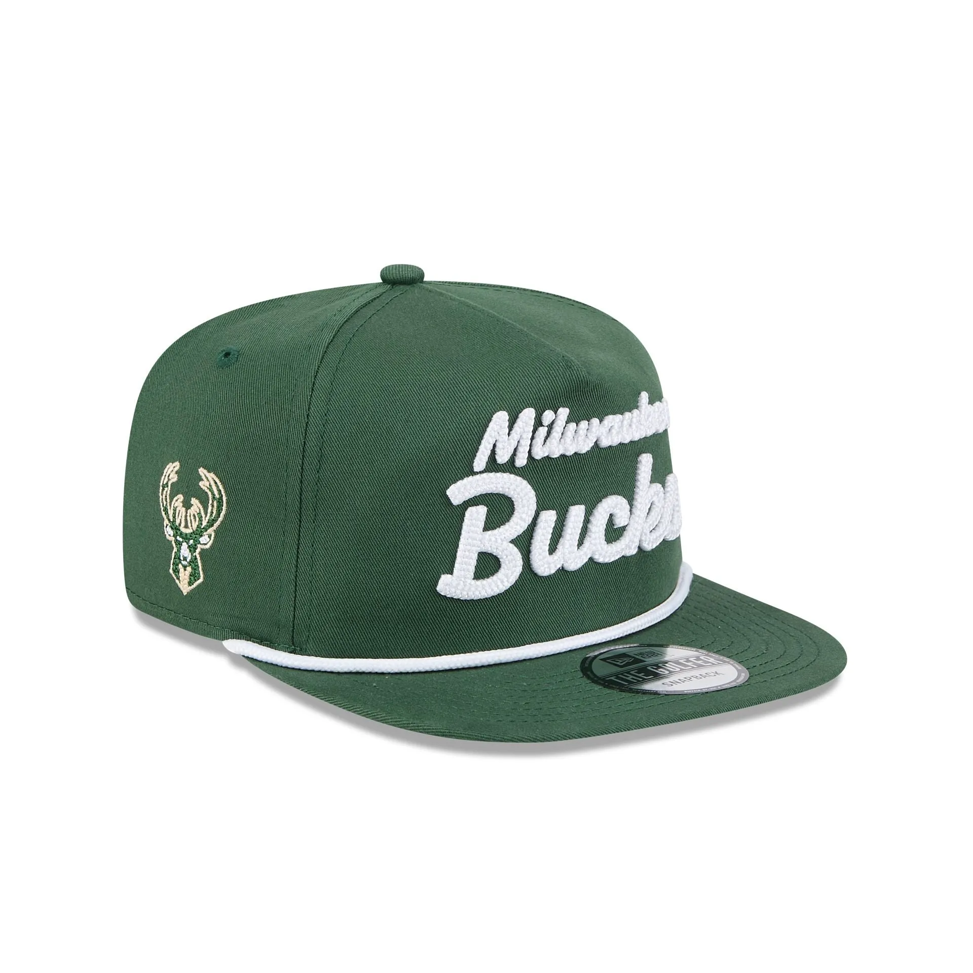 Milwaukee Bucks Team Text Golfer Hat sold by New Era