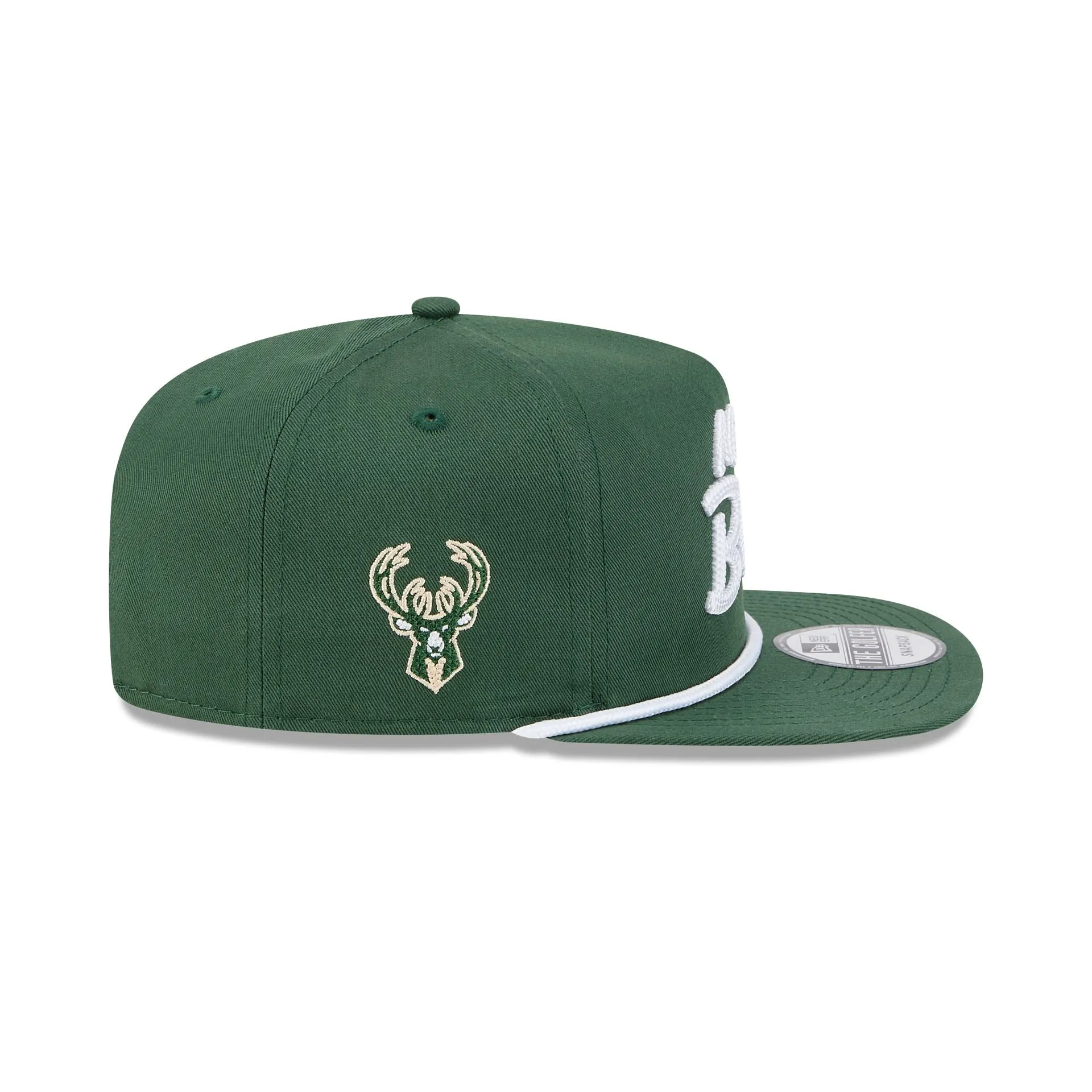 Milwaukee Bucks Team Text Golfer Hat sold by New Era product image thumbnail 4