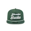 Milwaukee Bucks Team Text Golfer Hat sold by New Era