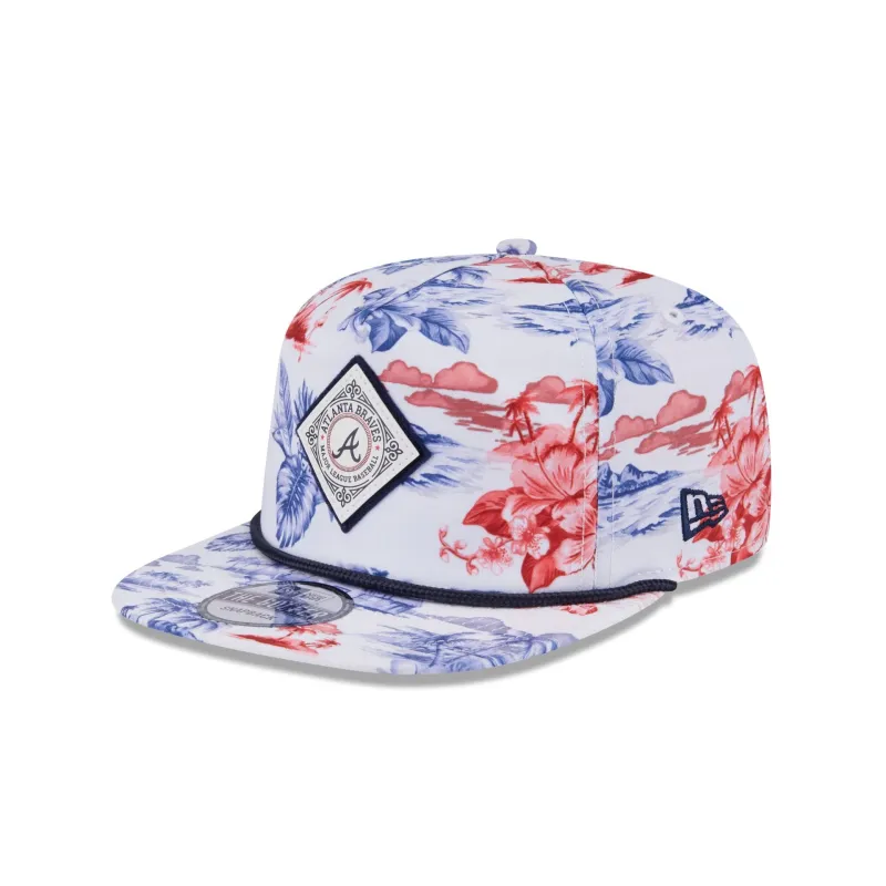 Atlanta Braves Printed Golfer Hat sold by New Era