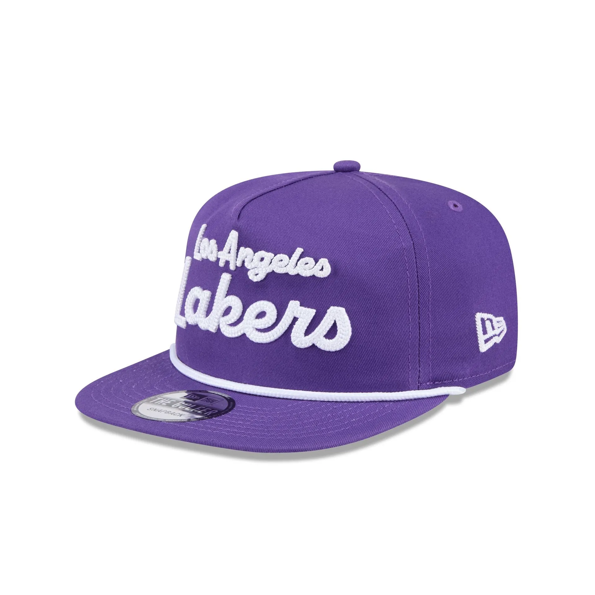 Los Angeles Lakers Team Text Golfer Hat sold by New Era product image thumbnail 3
