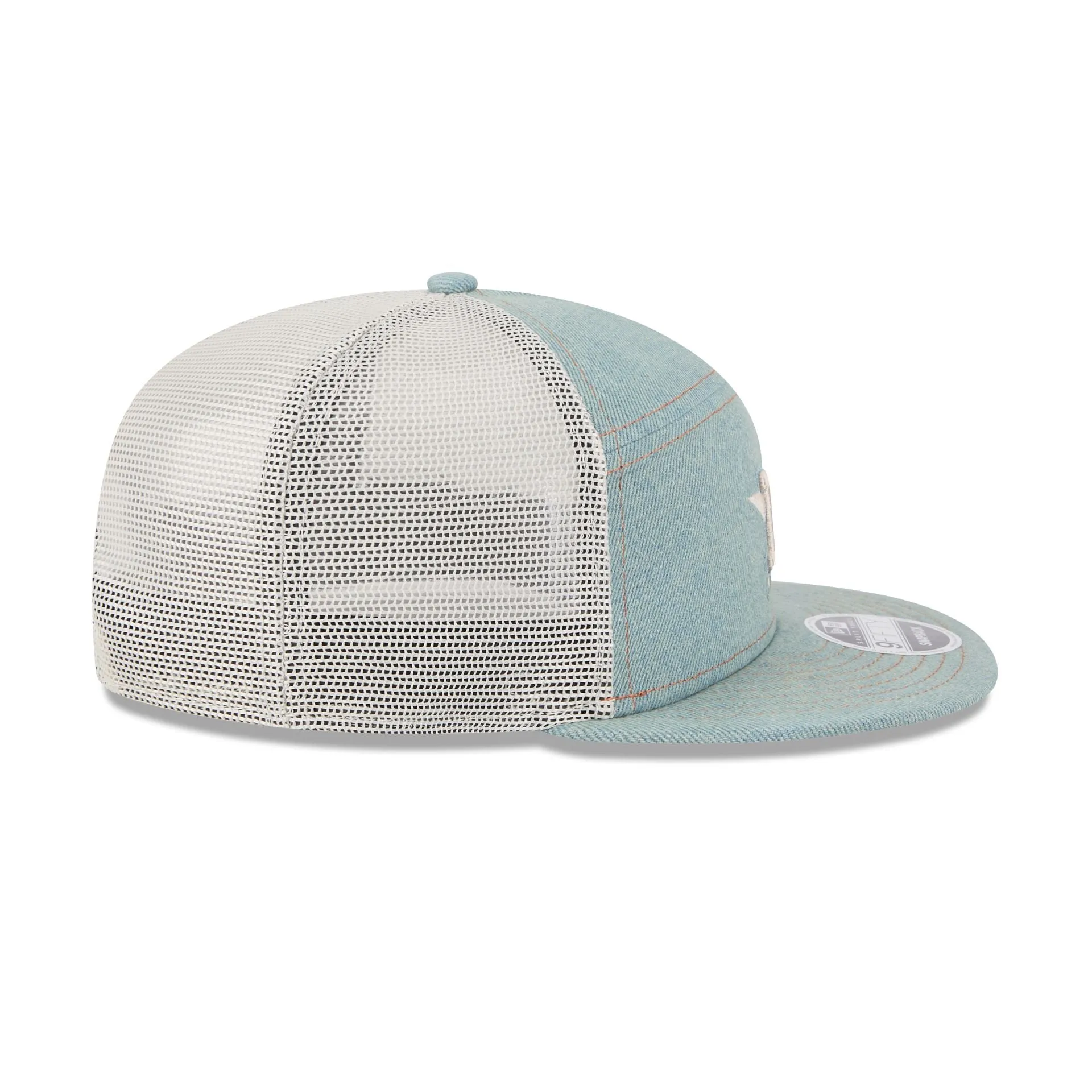 Houston Astros Denim Split Panel 9FIFTY Trucker Hat sold by New Era product image thumbnail 5