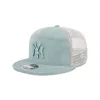 New York Yankees Denim Split Panel 9FIFTY Trucker Hat sold by New Era
