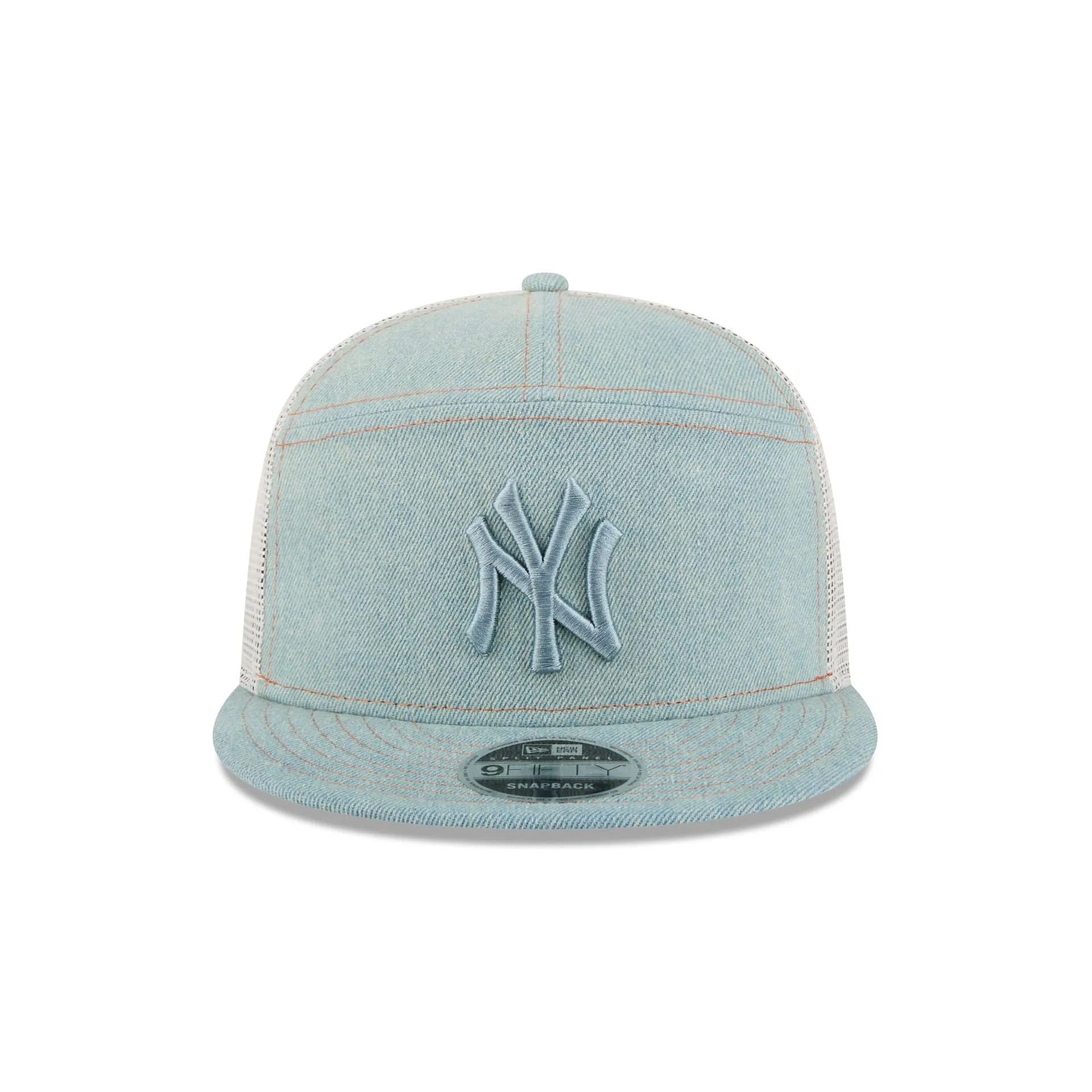 New York Yankees Denim Split Panel 9FIFTY Trucker Hat sold by New Era product image thumbnail 2
