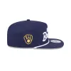 Milwaukee Brewers Team Text Golfer Hat sold by New Era