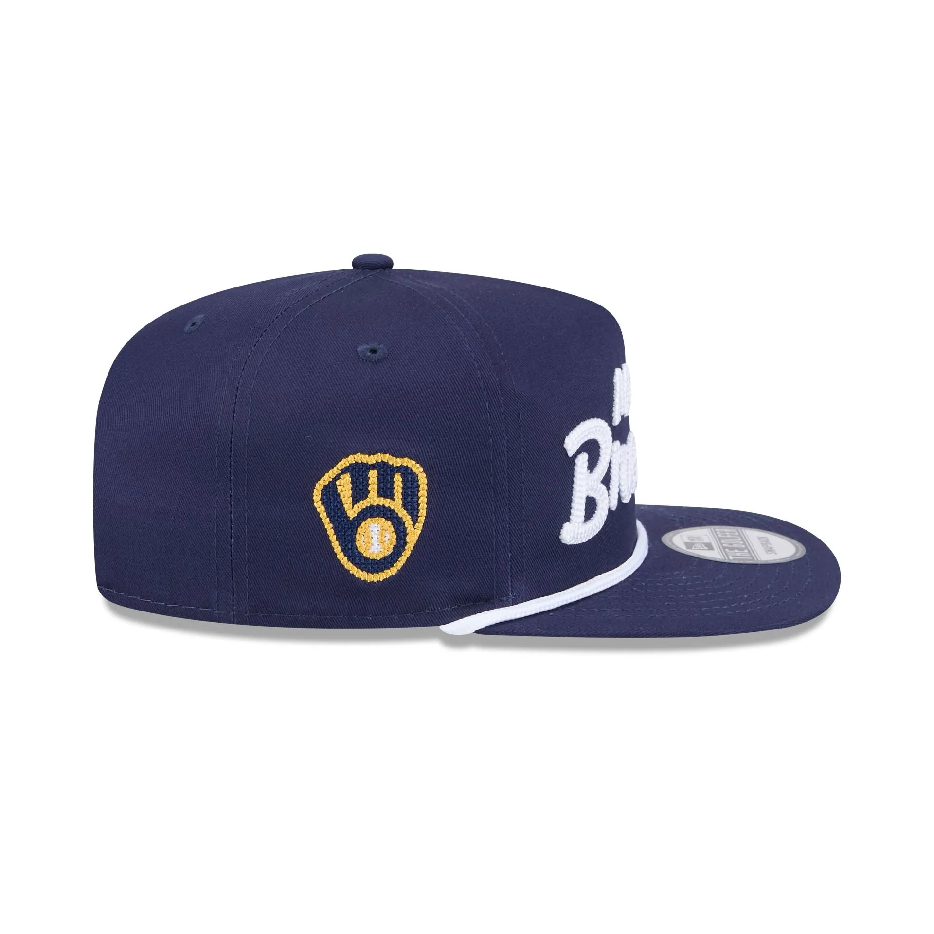 Milwaukee Brewers Team Text Golfer Hat sold by New Era product image thumbnail 4