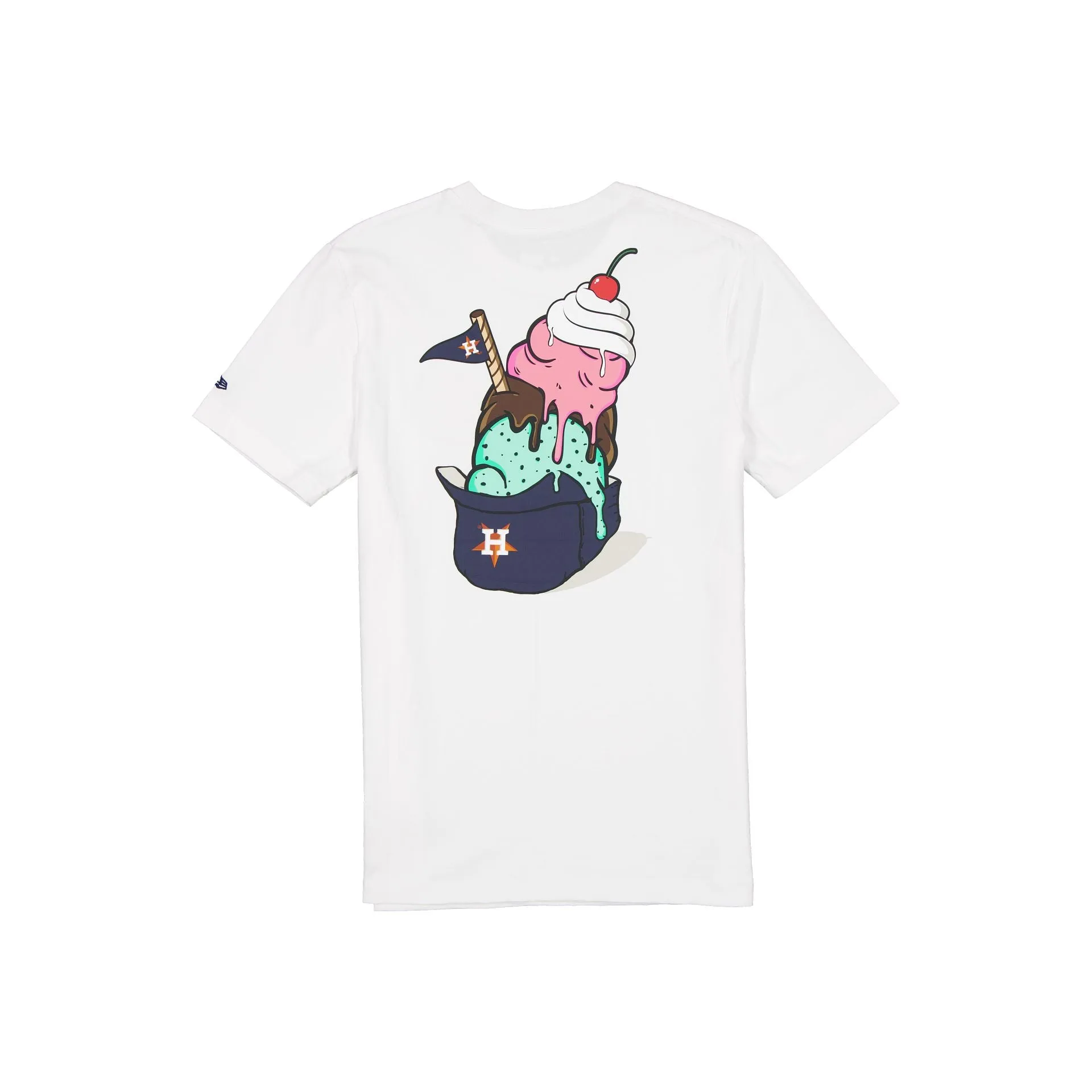 Houston Astros Game Day Ice Cream T-Shirt sold by New Era product image thumbnail 2