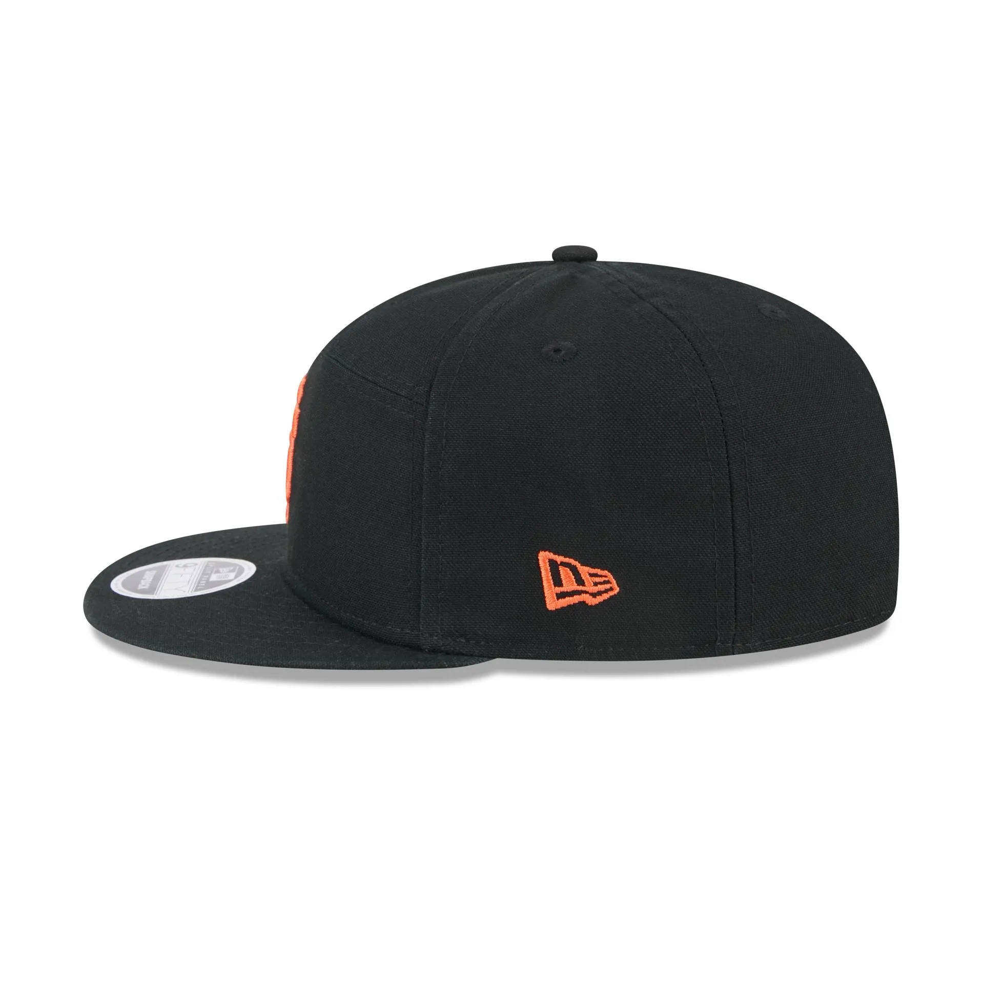 San Francisco Giants Cotton Canvas Split Panel 9FIFTY Trucker Hat sold by New Era product image thumbnail 4