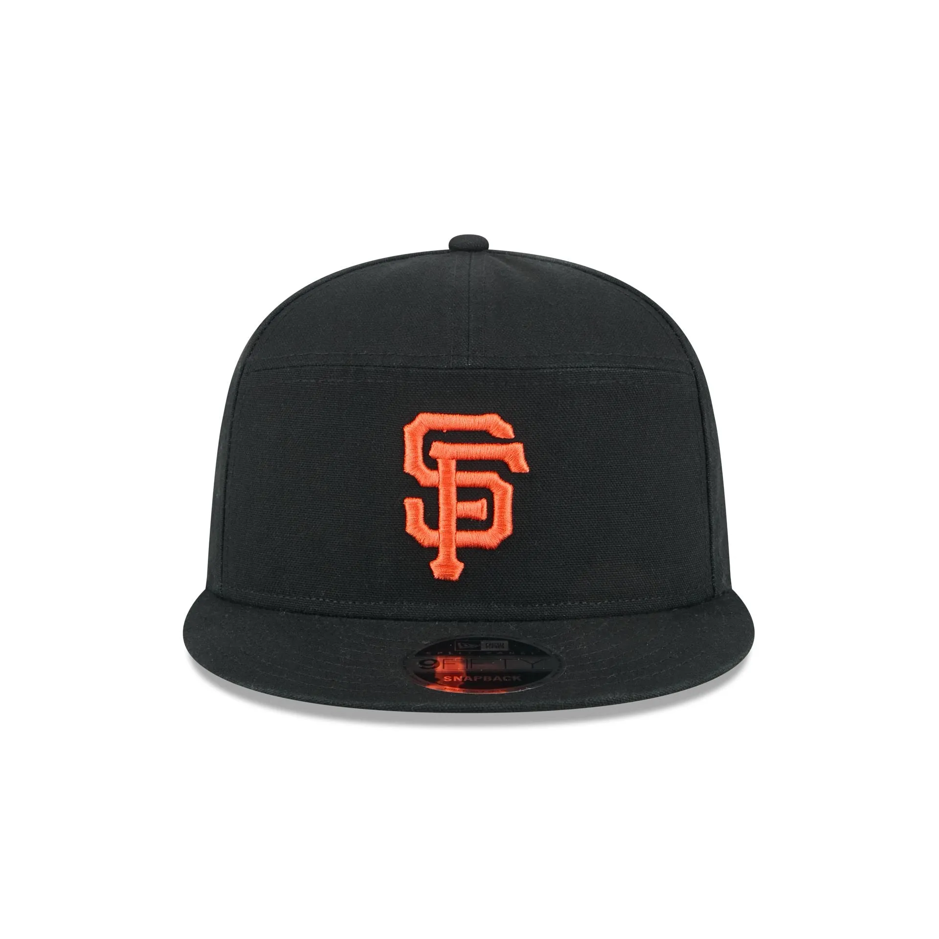San Francisco Giants Cotton Canvas Split Panel 9FIFTY Trucker Hat sold by New Era product image thumbnail 2