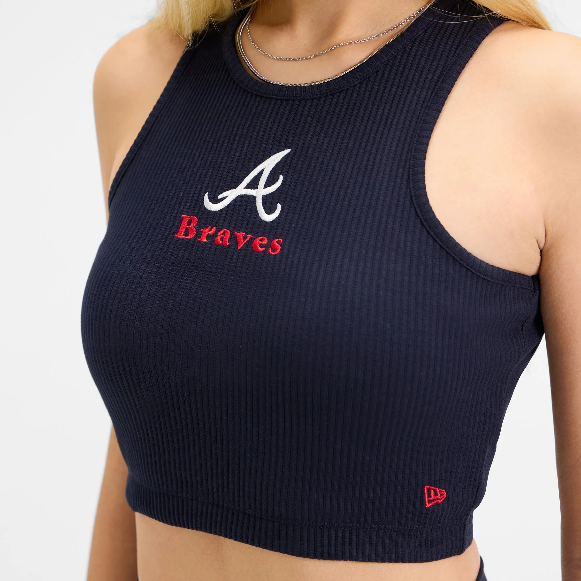 Los Angeles Dodgers Leisure Cropped Women's Tank Top sold by New Era product image thumbnail 4