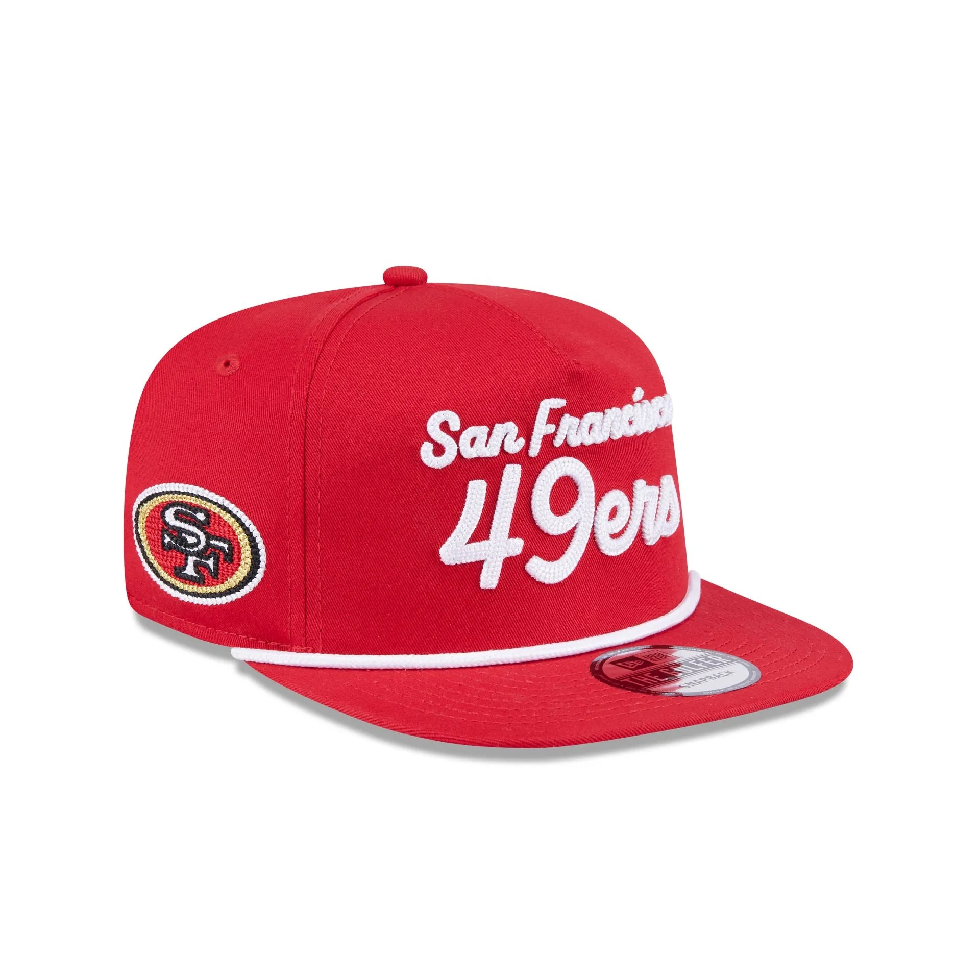 San Francisco 49ers Team Text Golfer Hat sold by New Era